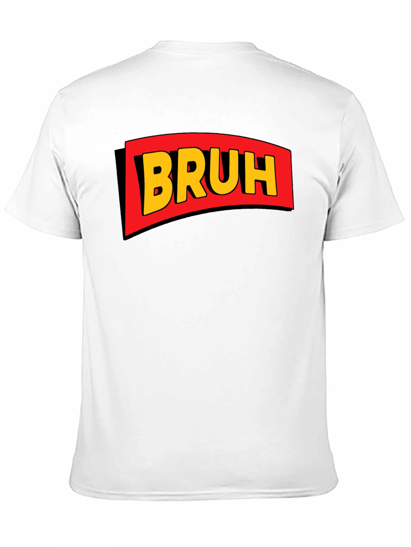 Bruh Graphic Tee - Cool Comic Style T-Shirt