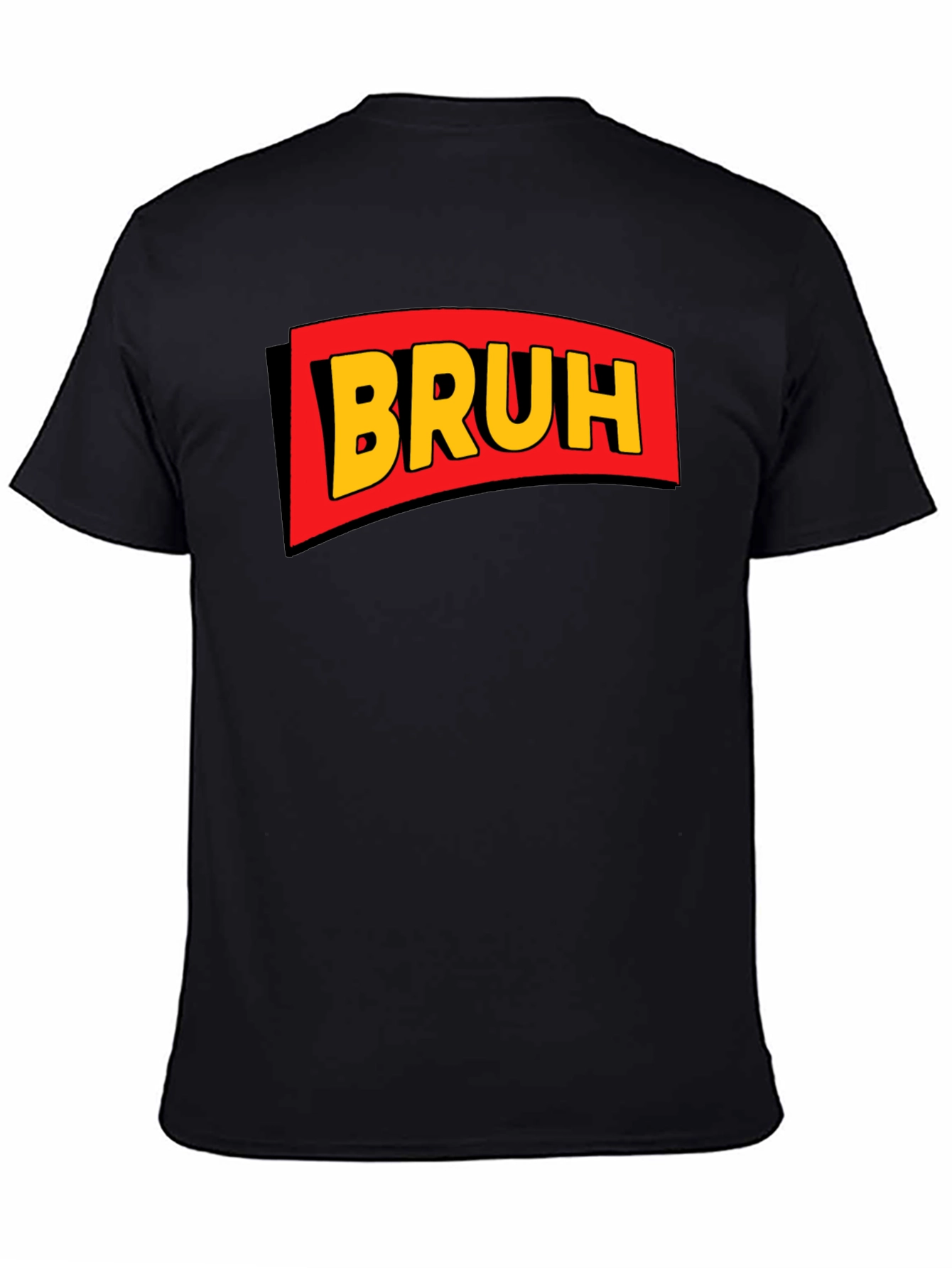 Bruh Graphic Tee - Cool Comic Style T-Shirt