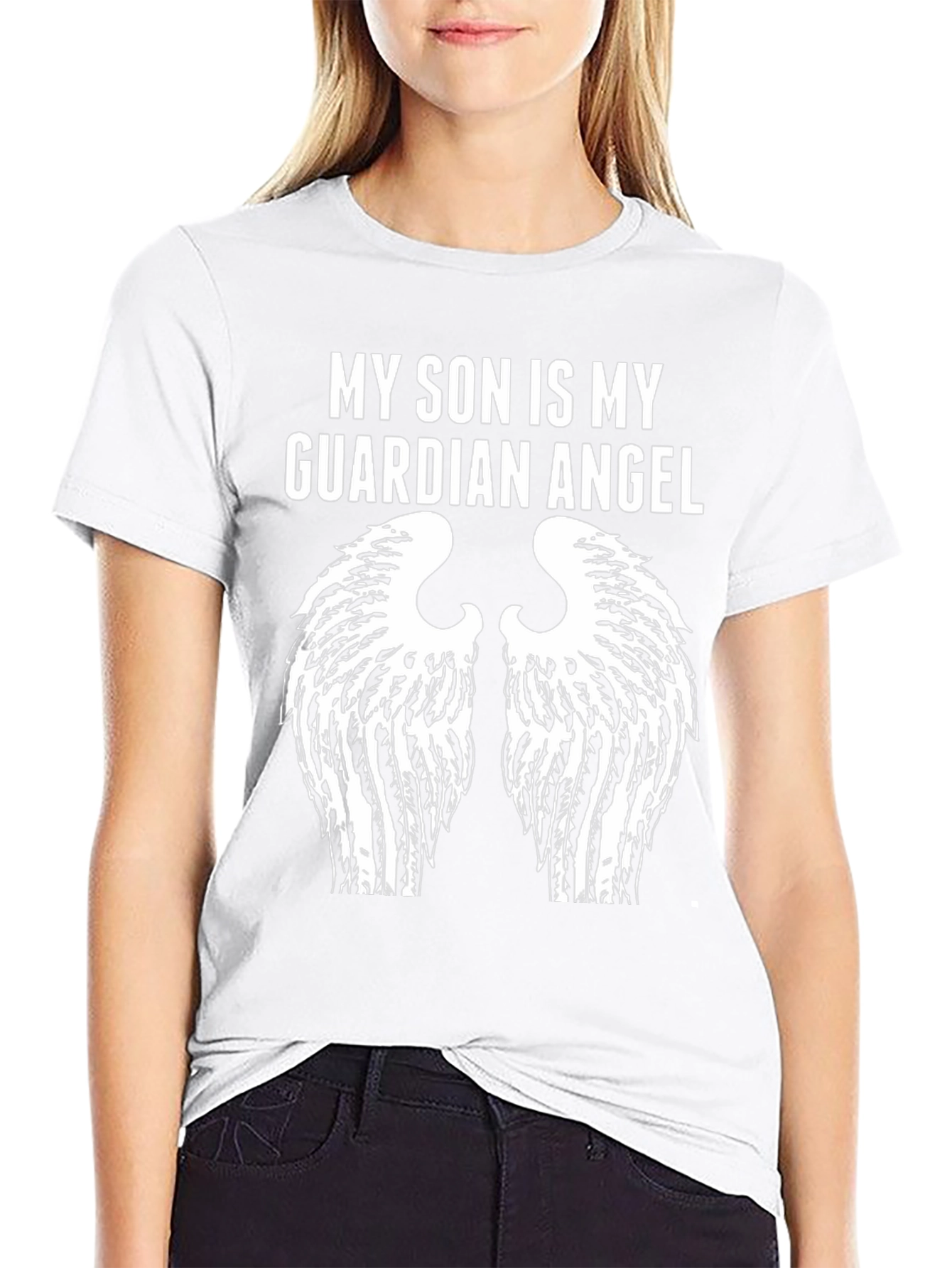 My Son is My Guardian Angel T-Shirt