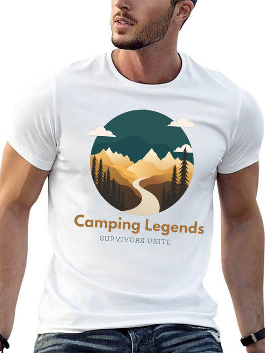 Camping Legends T-Shirt - Survivors Unite