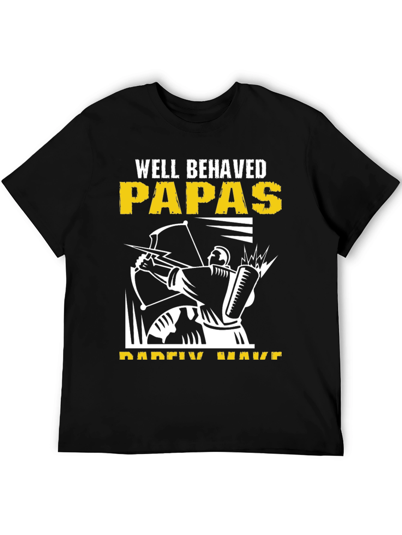 Well Behaved Papas T-Shirt - Archer Design