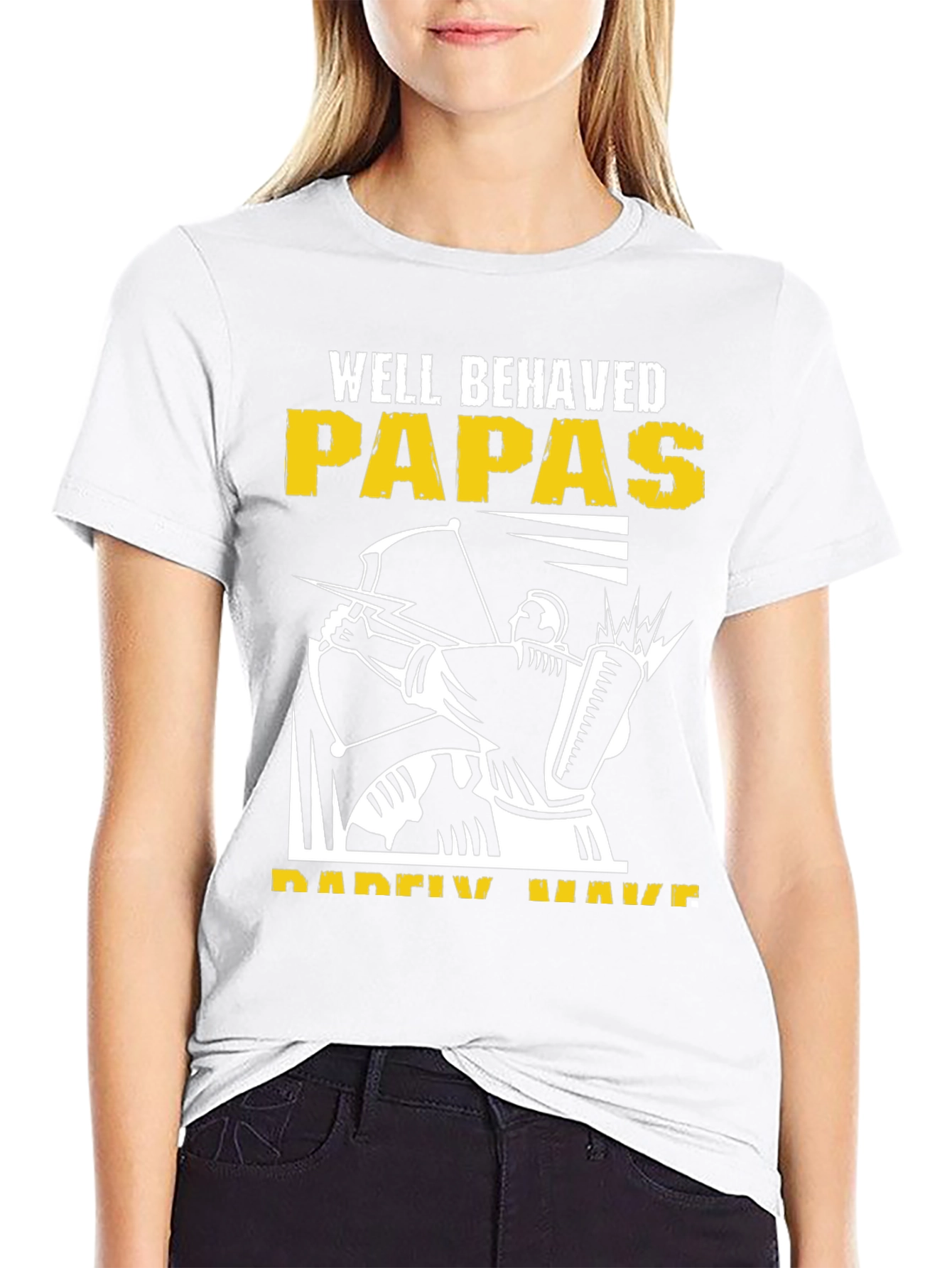Well Behaved Papas T-Shirt - Archer Design