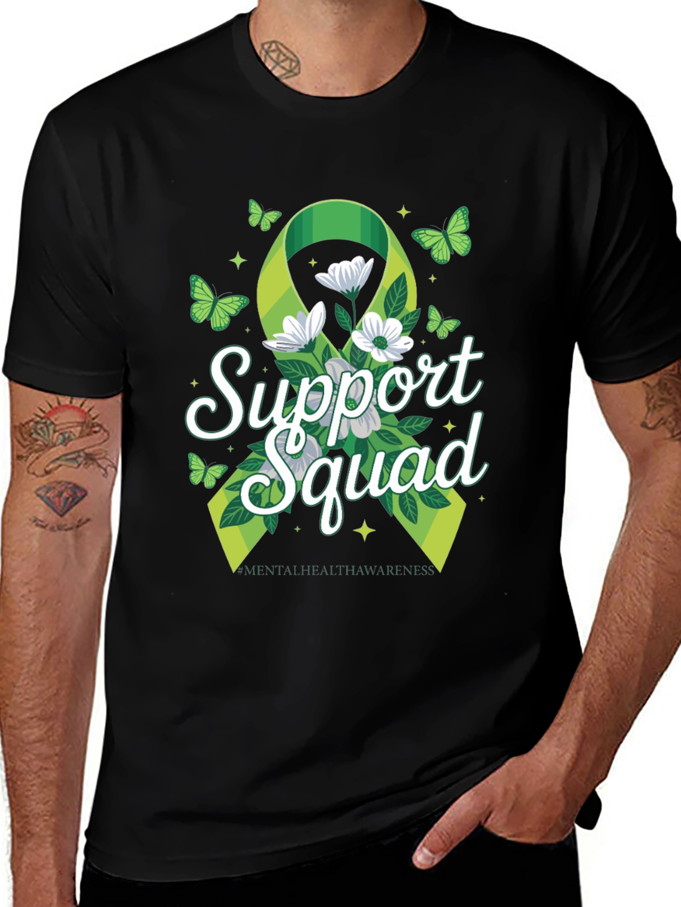 Support Squad Mental Health Awareness T-Shirt