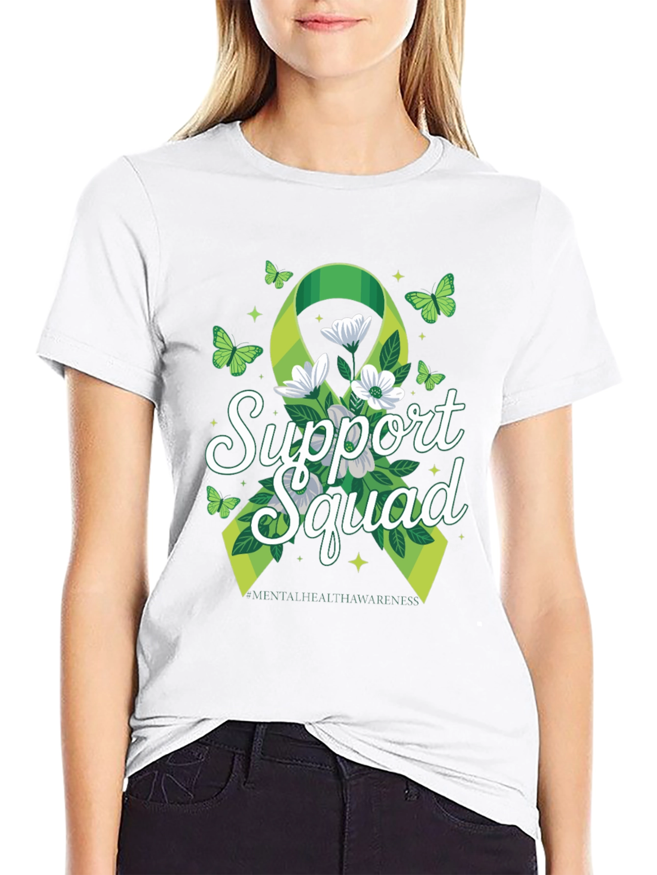 Support Squad Mental Health Awareness T-Shirt