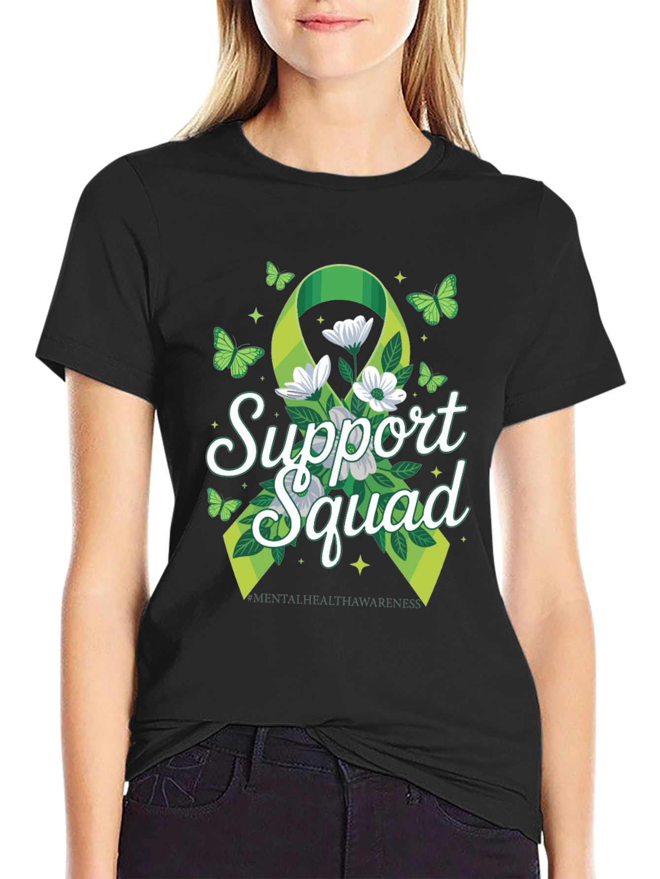 Support Squad Mental Health Awareness T-Shirt