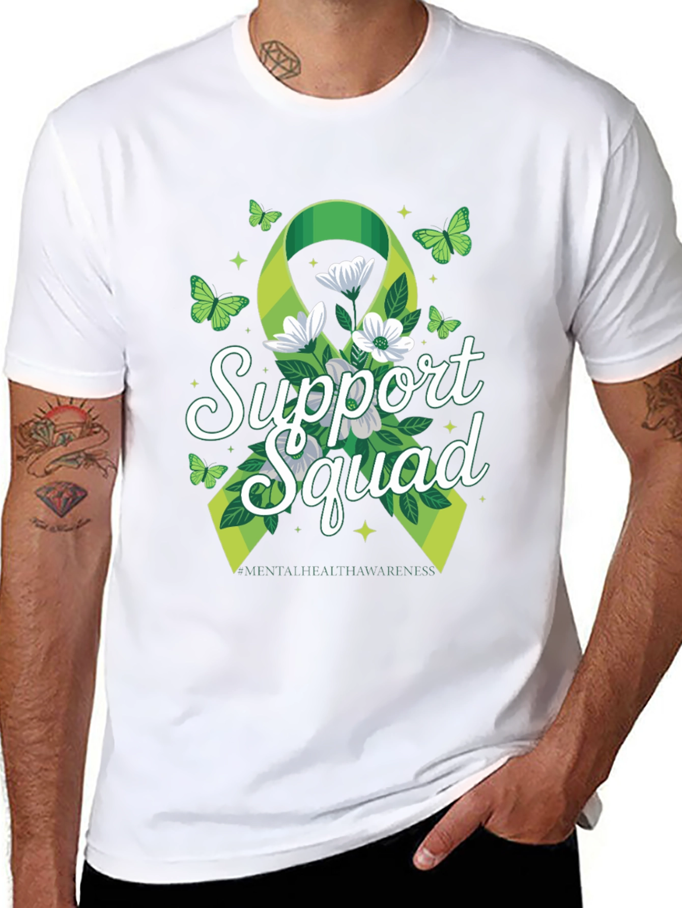 Support Squad Mental Health Awareness T-Shirt