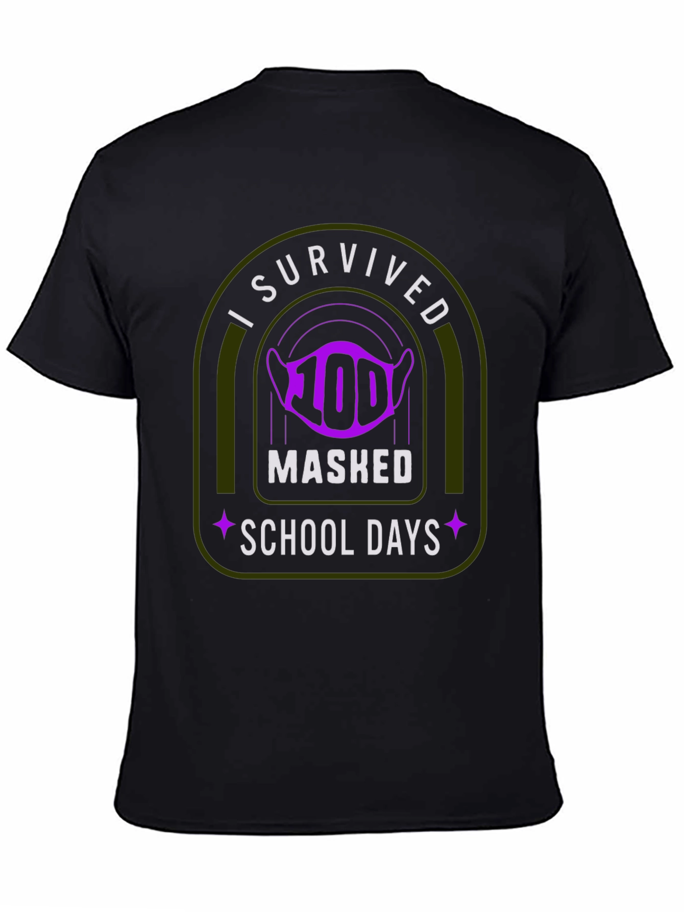I Survived 100 Masked School Days T-Shirt