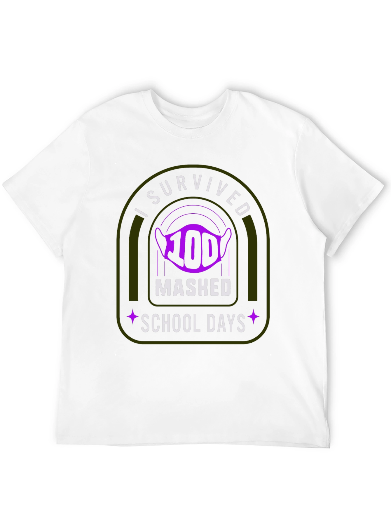 I Survived 100 Masked School Days T-Shirt