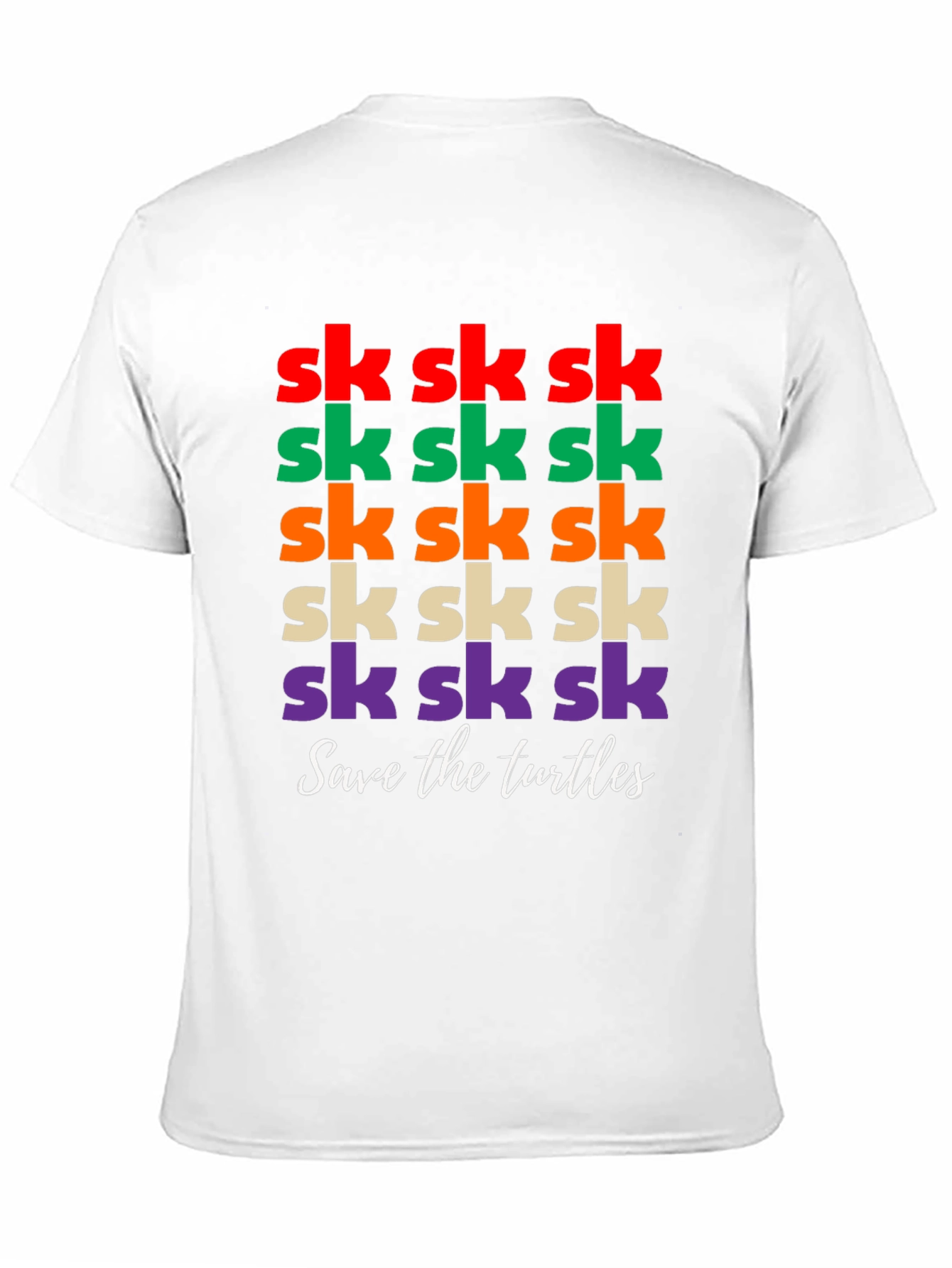 Sk Sk Save the Turtles T-Shirt