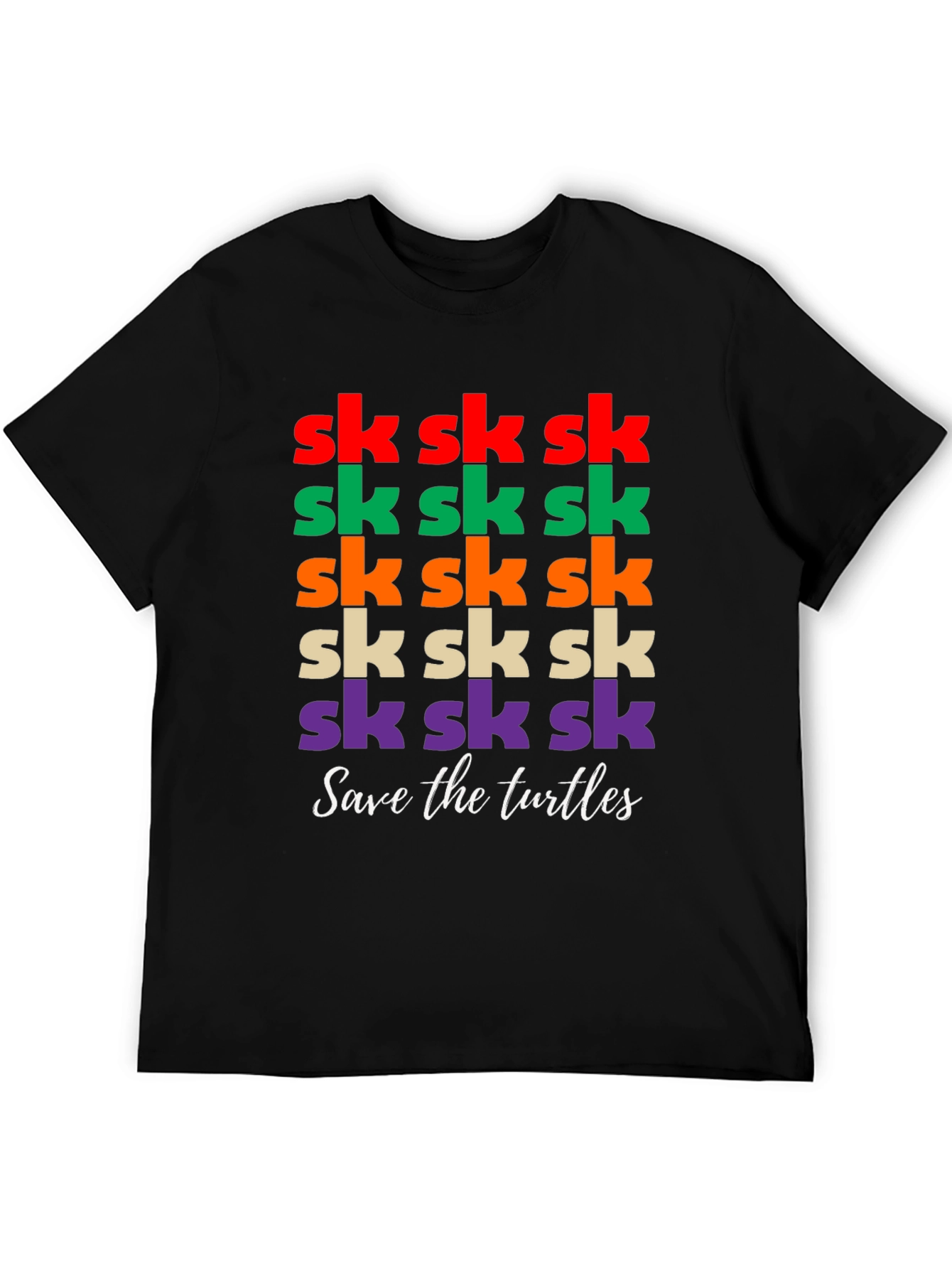 Sk Sk Save the Turtles T-Shirt