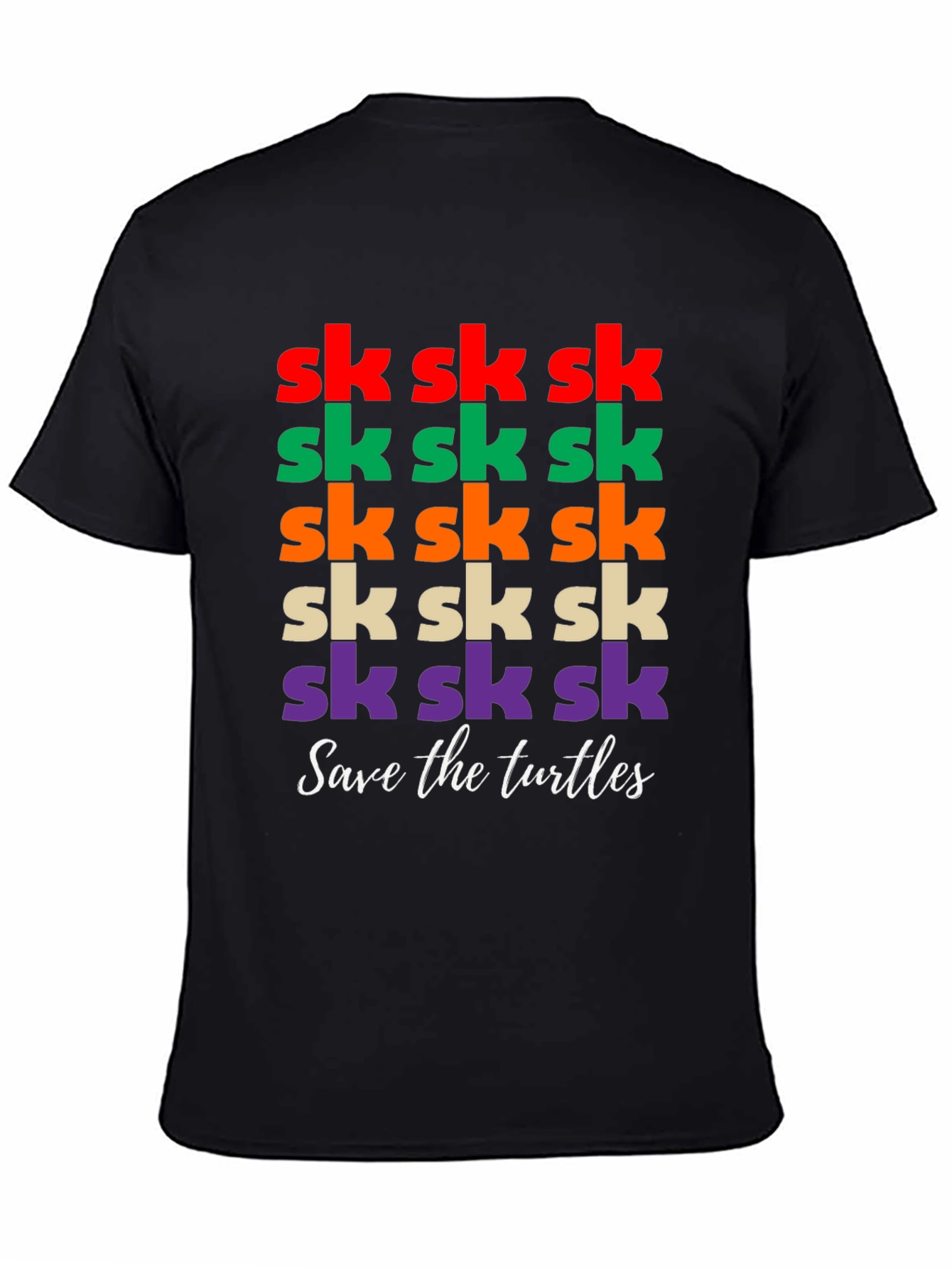 Sk Sk Save the Turtles T-Shirt