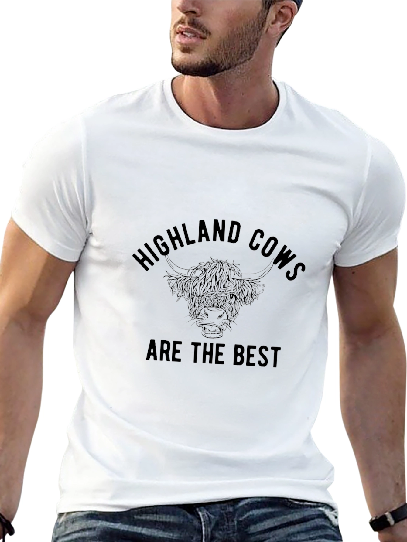 Highland Cows Are The Best Black T-Shirt