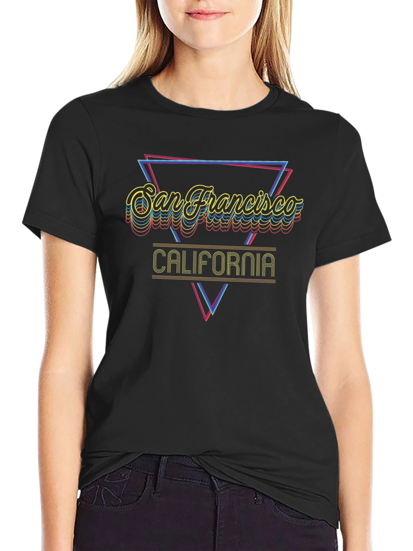 San Francisco California Retro Graphic Tee