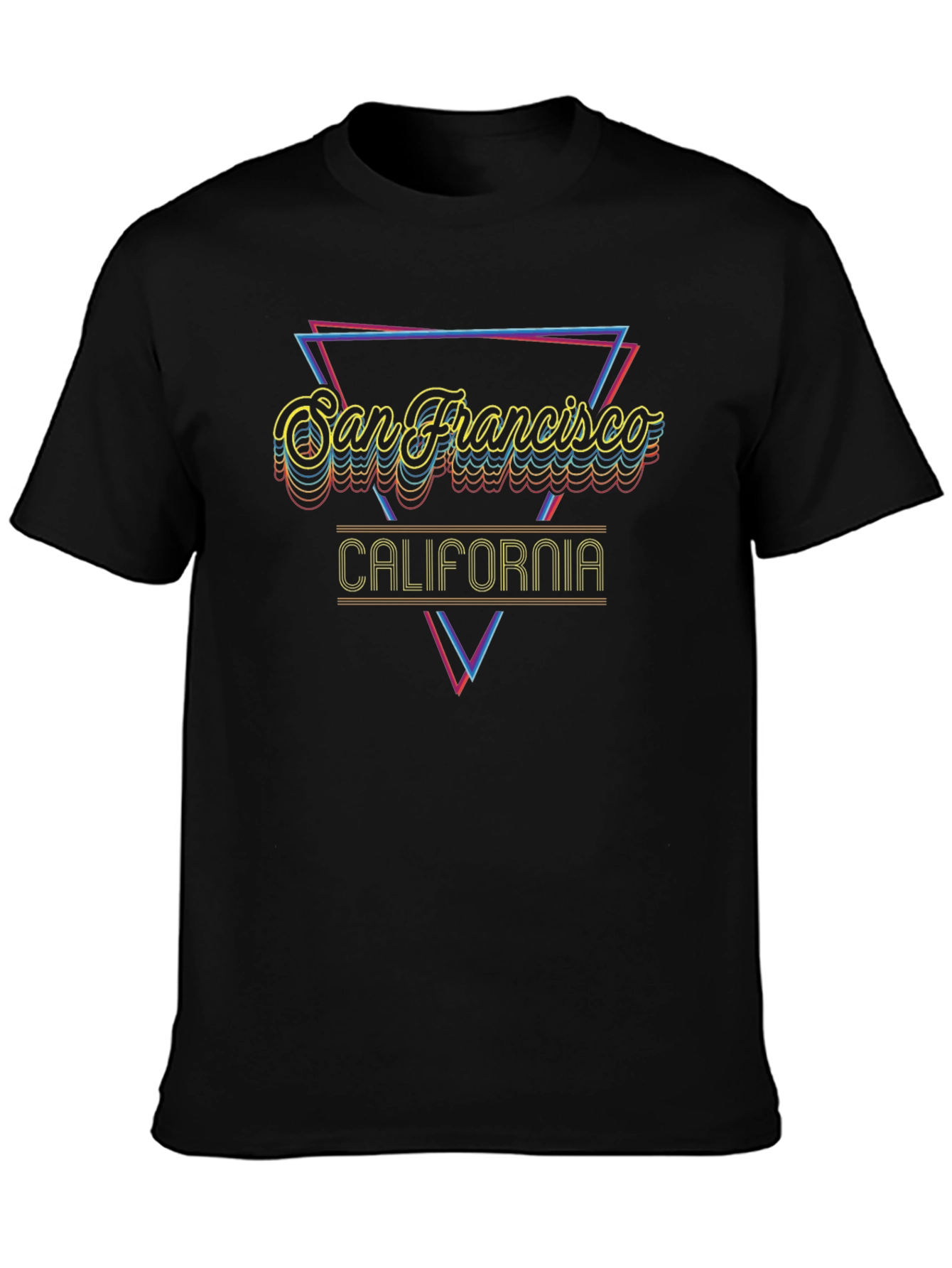 San Francisco California Retro Graphic Tee
