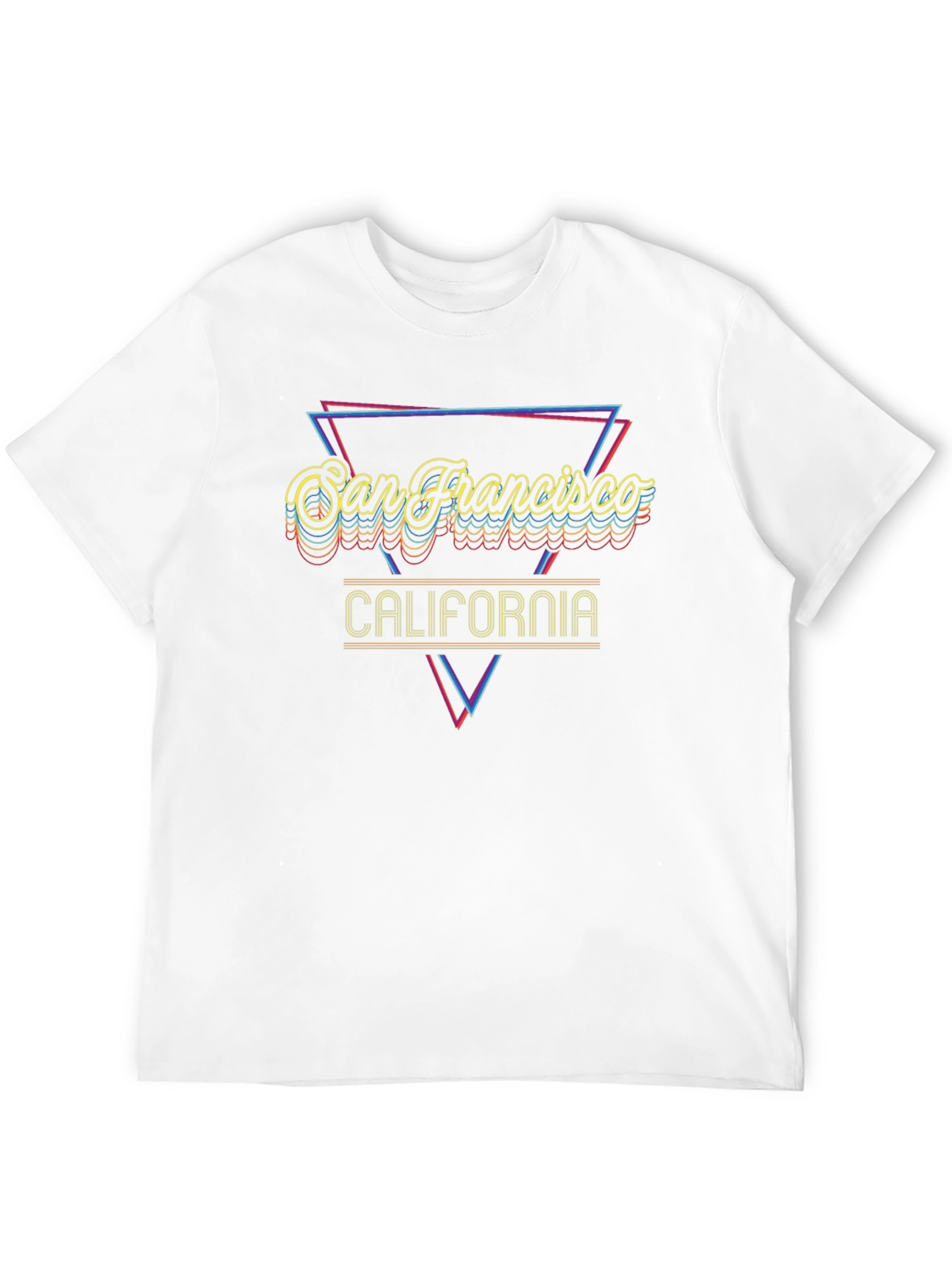 San Francisco California Retro Graphic Tee
