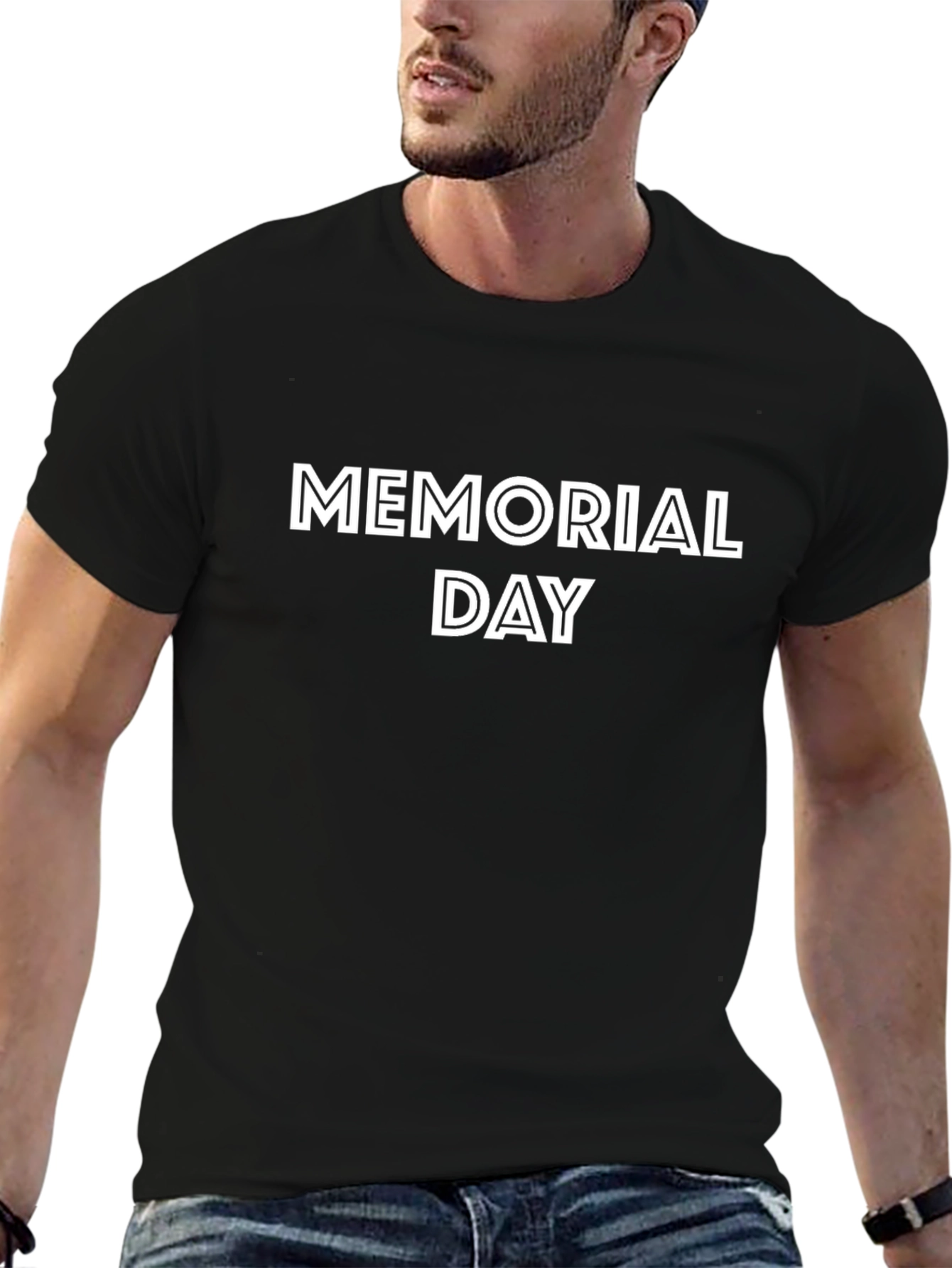 Memorial Day Black T-Shirt
