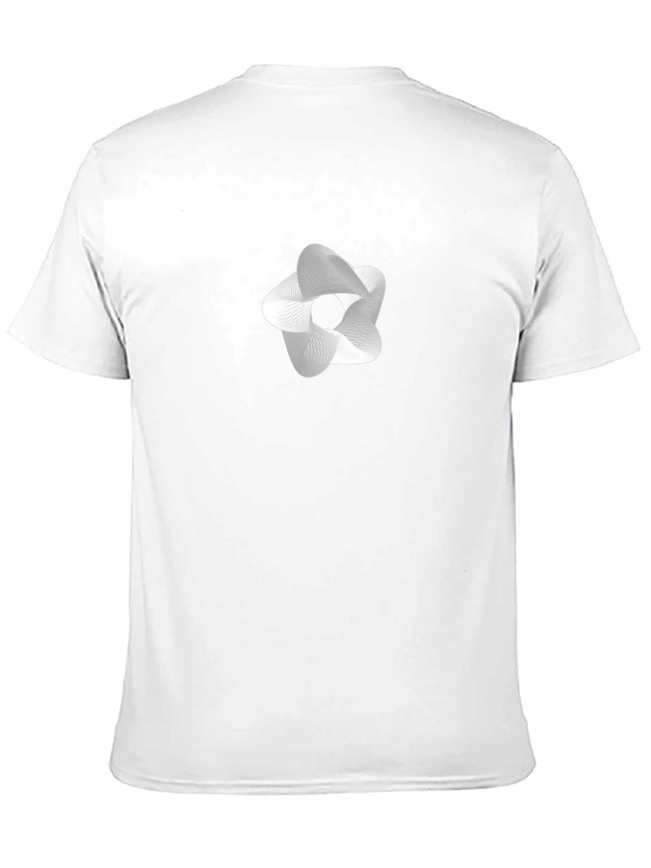 Abstract Black T-Shirt