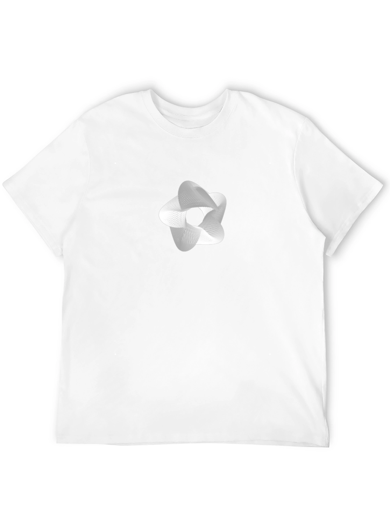 Abstract Black T-Shirt