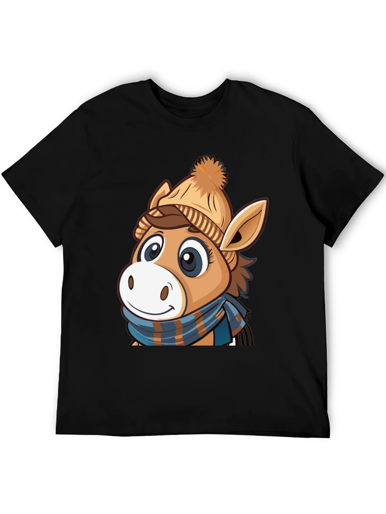 Cute Cartoon Horse T-Shirt
