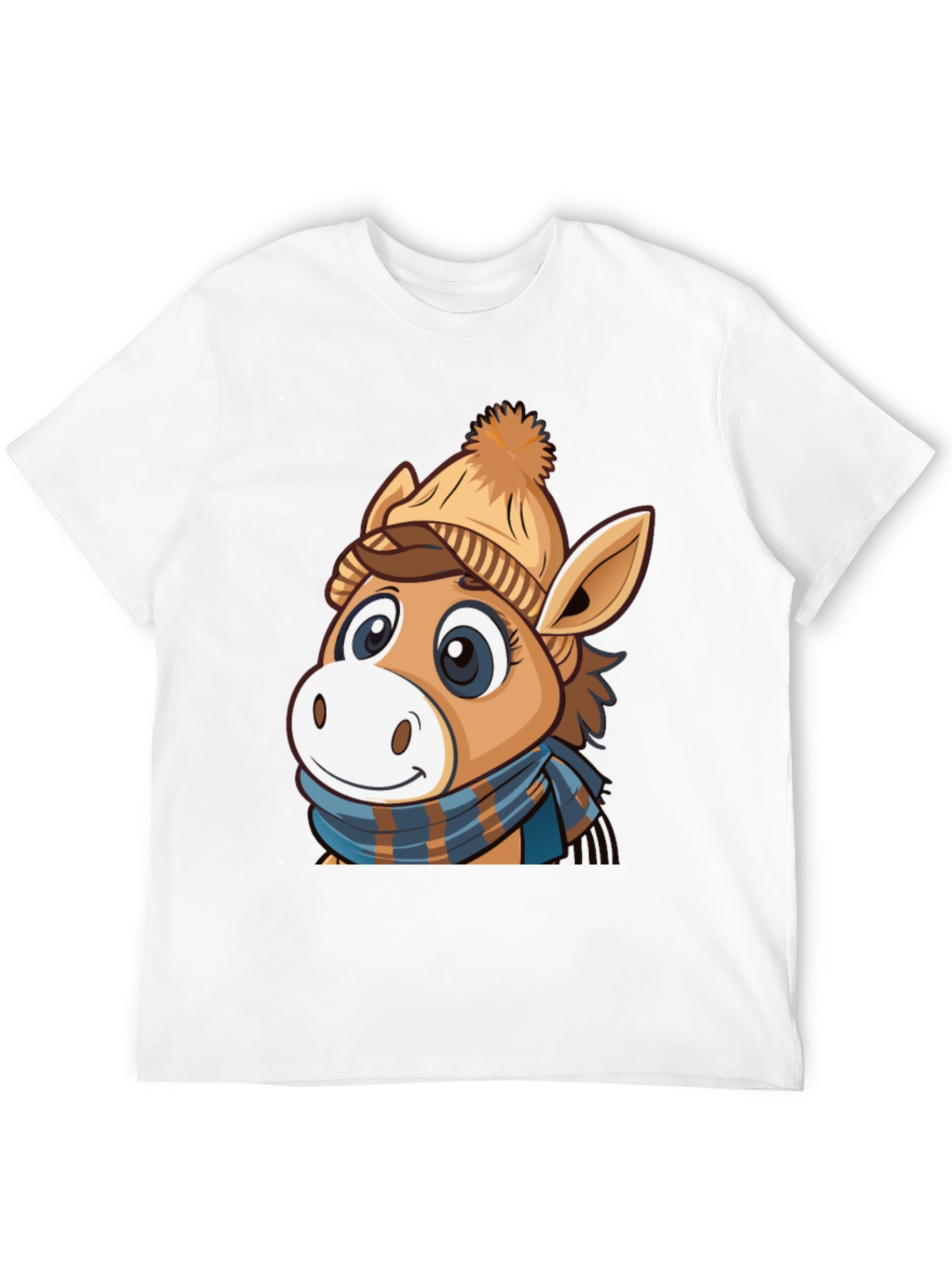 Cute Cartoon Horse T-Shirt