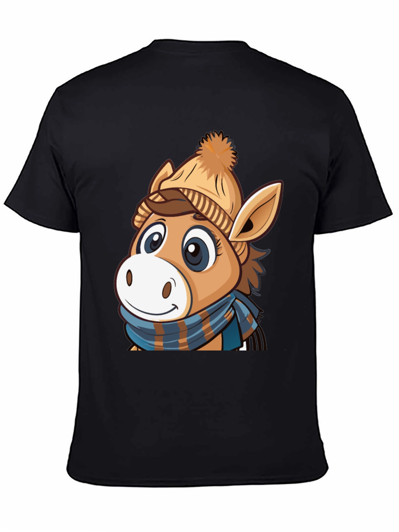 Cute Cartoon Horse T-Shirt