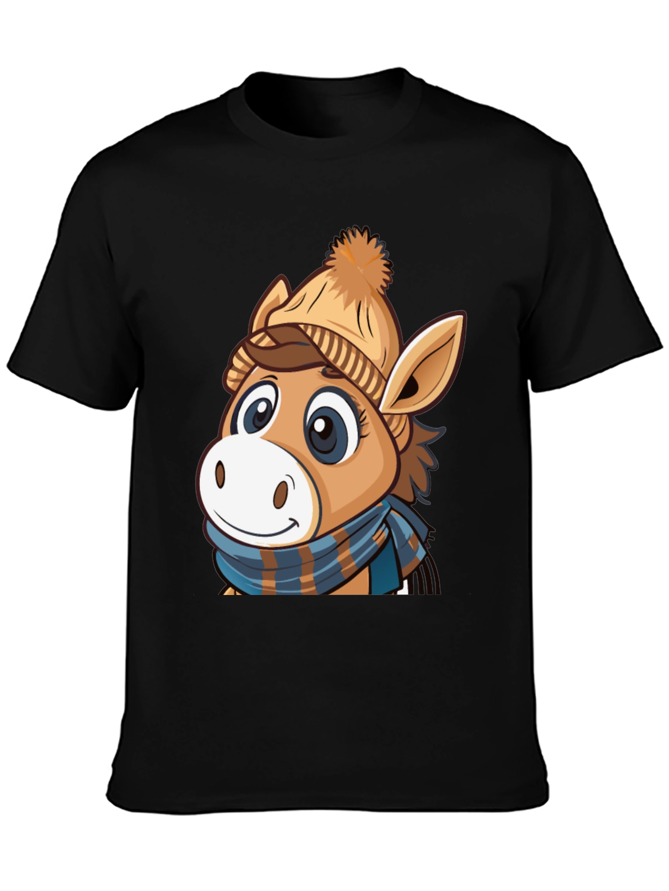 Cute Cartoon Horse T-Shirt