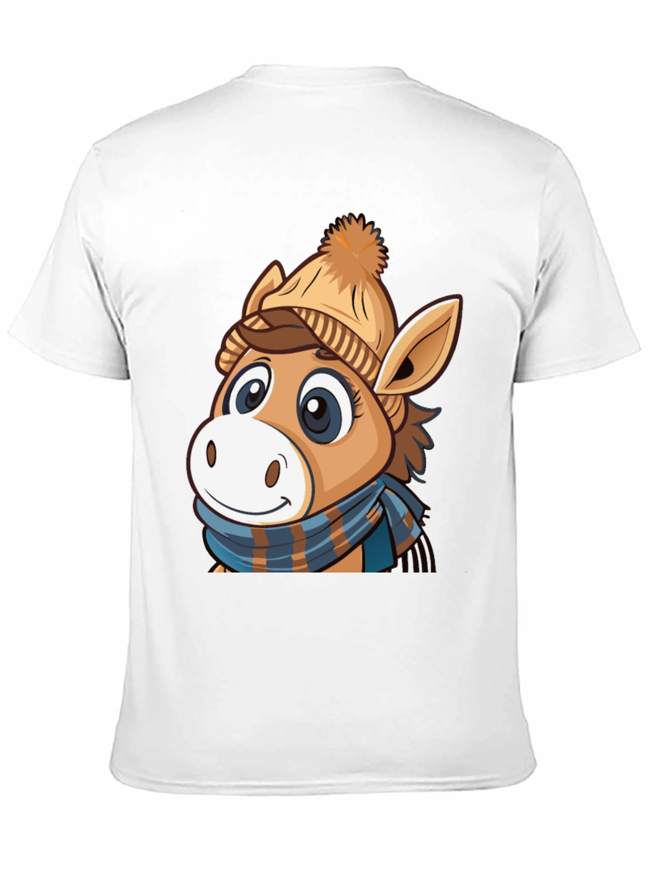 Cute Cartoon Horse T-Shirt