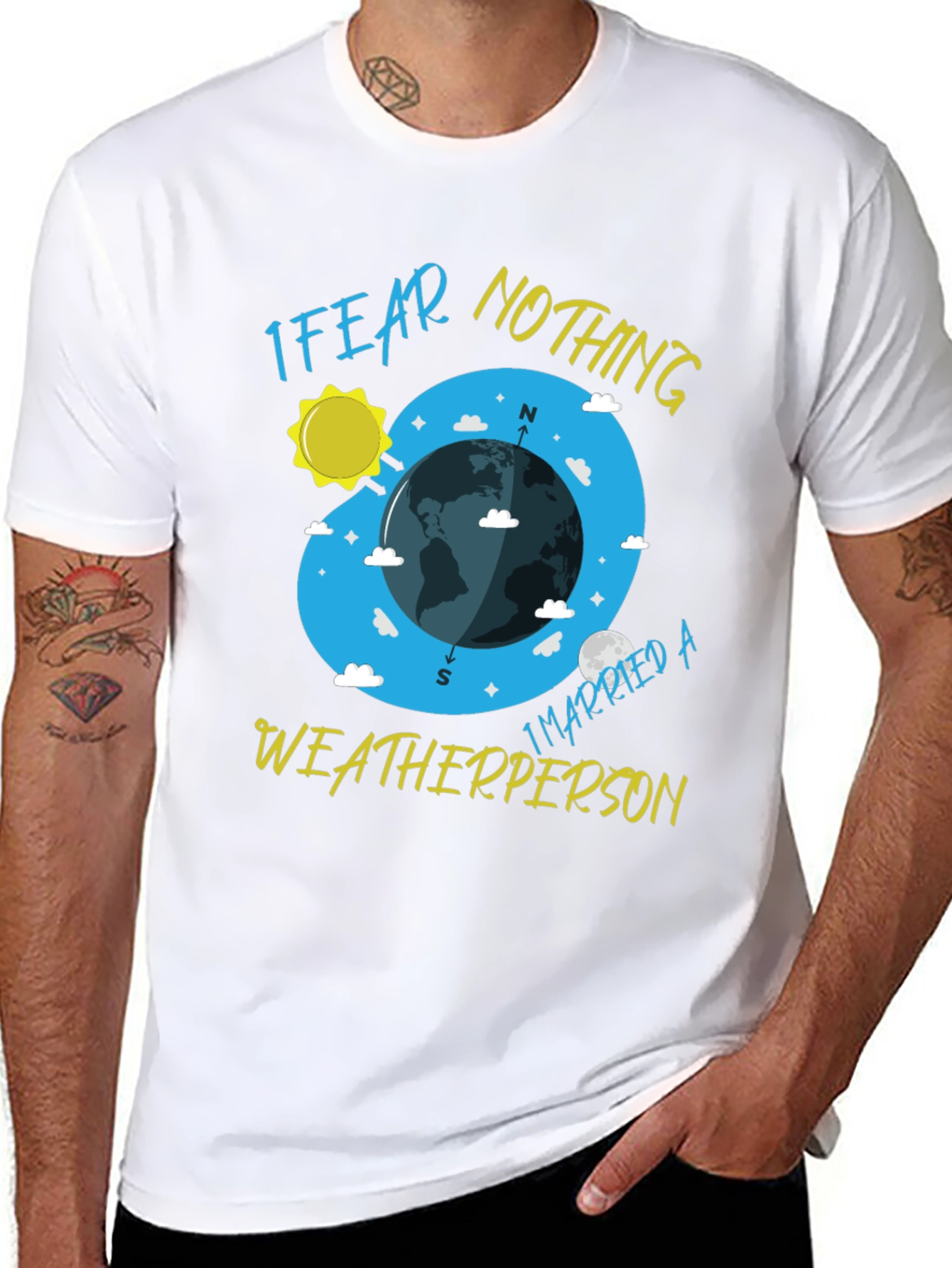 I Fear Nothing Weatherperson T-Shirt