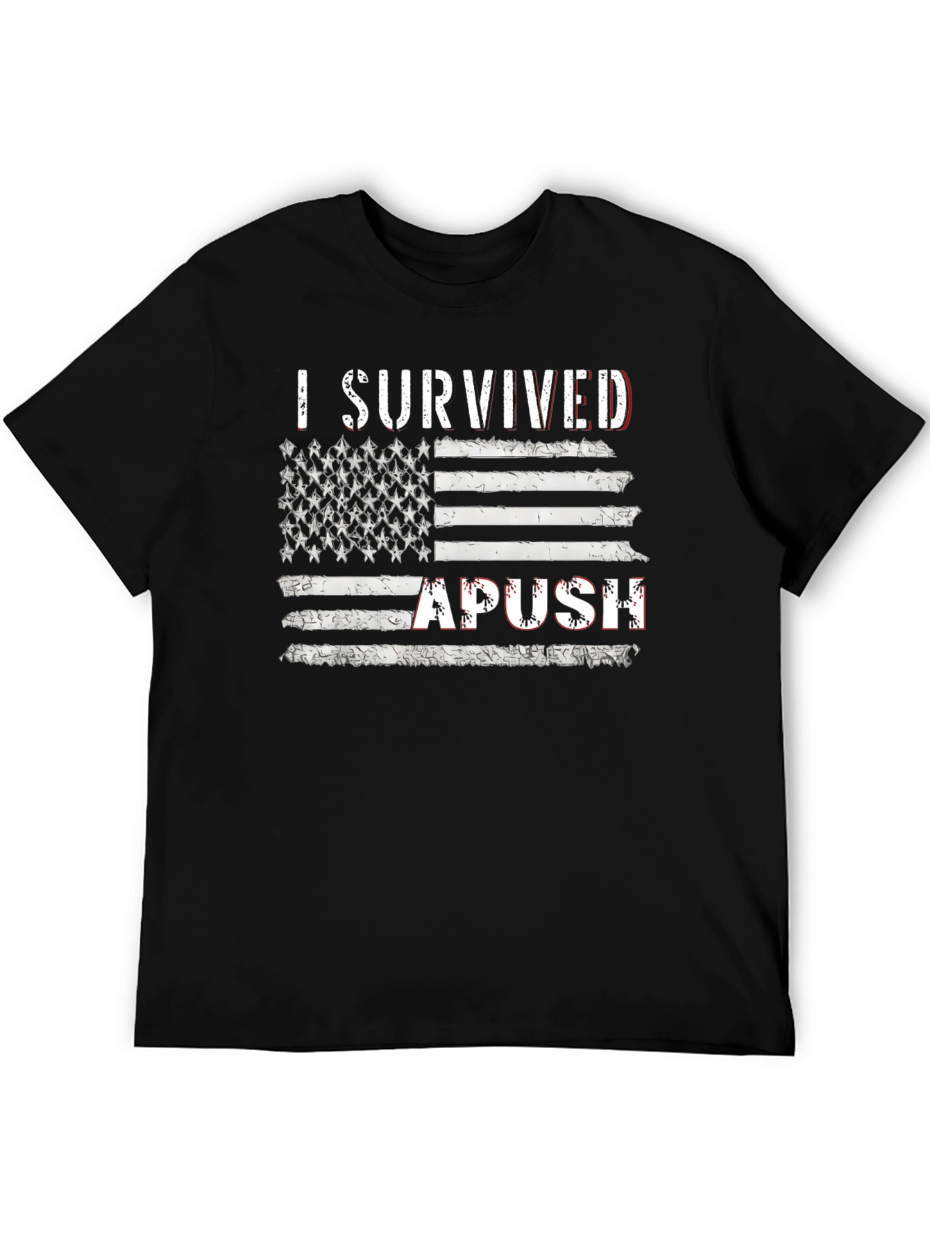 I Survived APUSH American Flag T-Shirt
