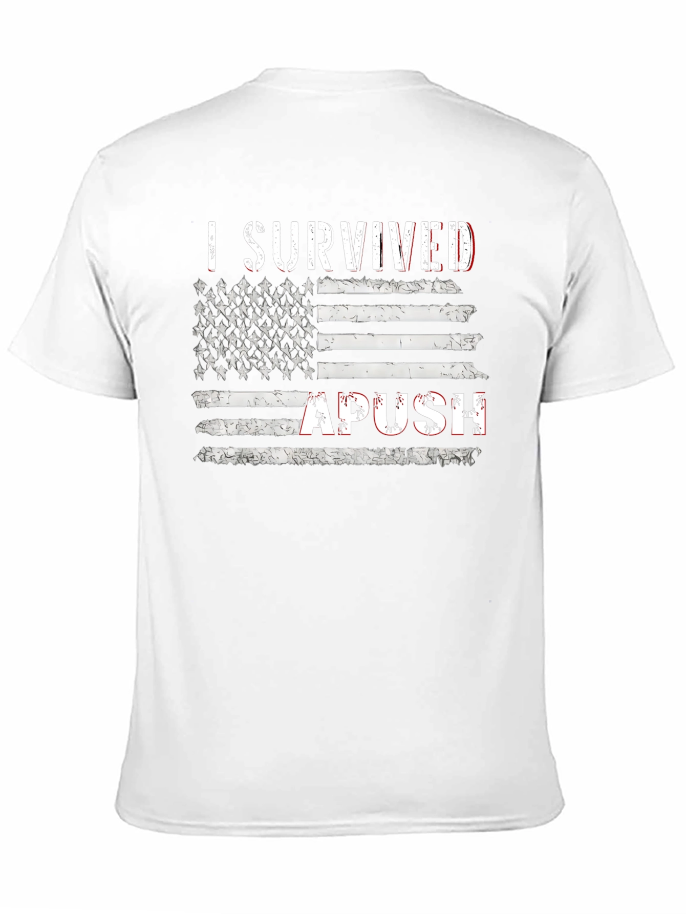 I Survived APUSH American Flag T-Shirt
