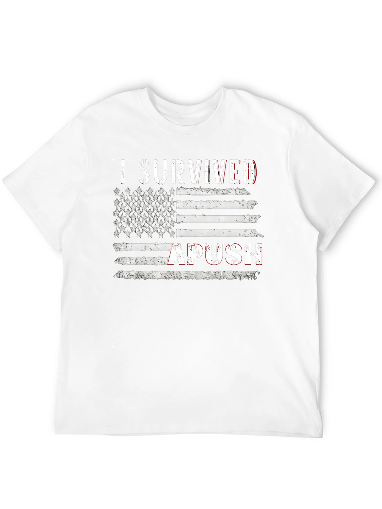I Survived APUSH American Flag T-Shirt