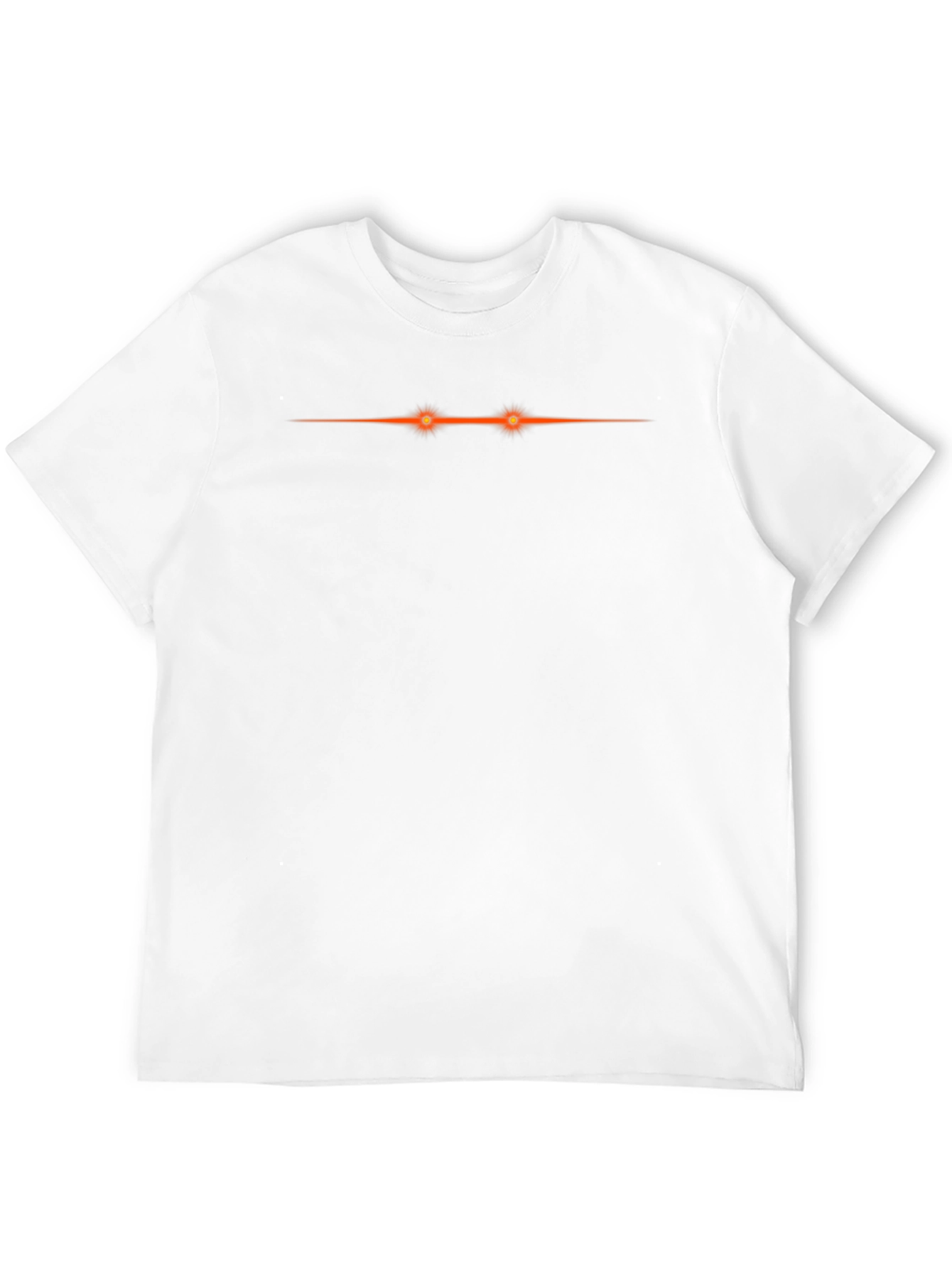 Mens Black T-Shirt with Graphic Design