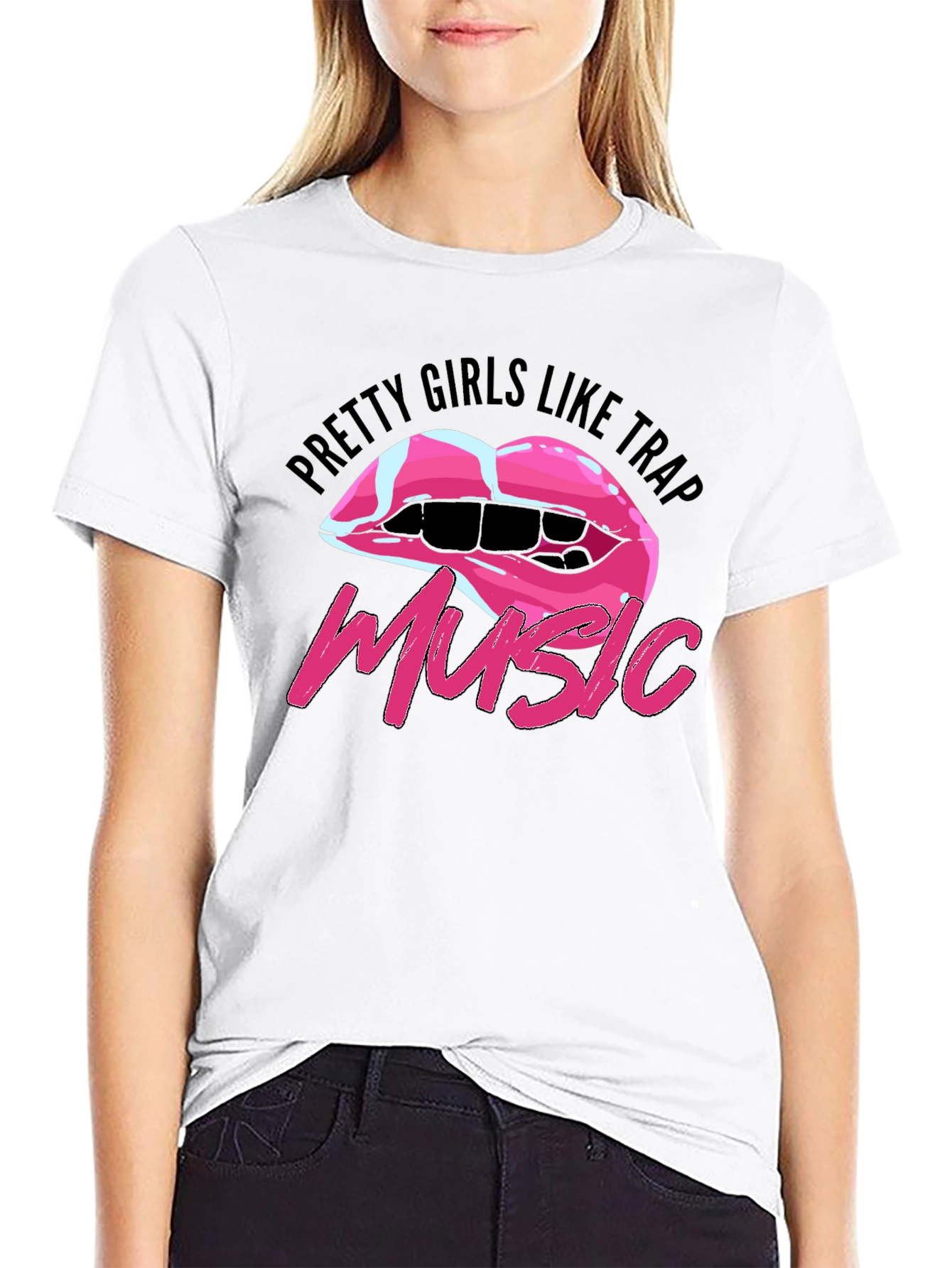Pretty Girls Like Trap Music Graphic T-Shirt