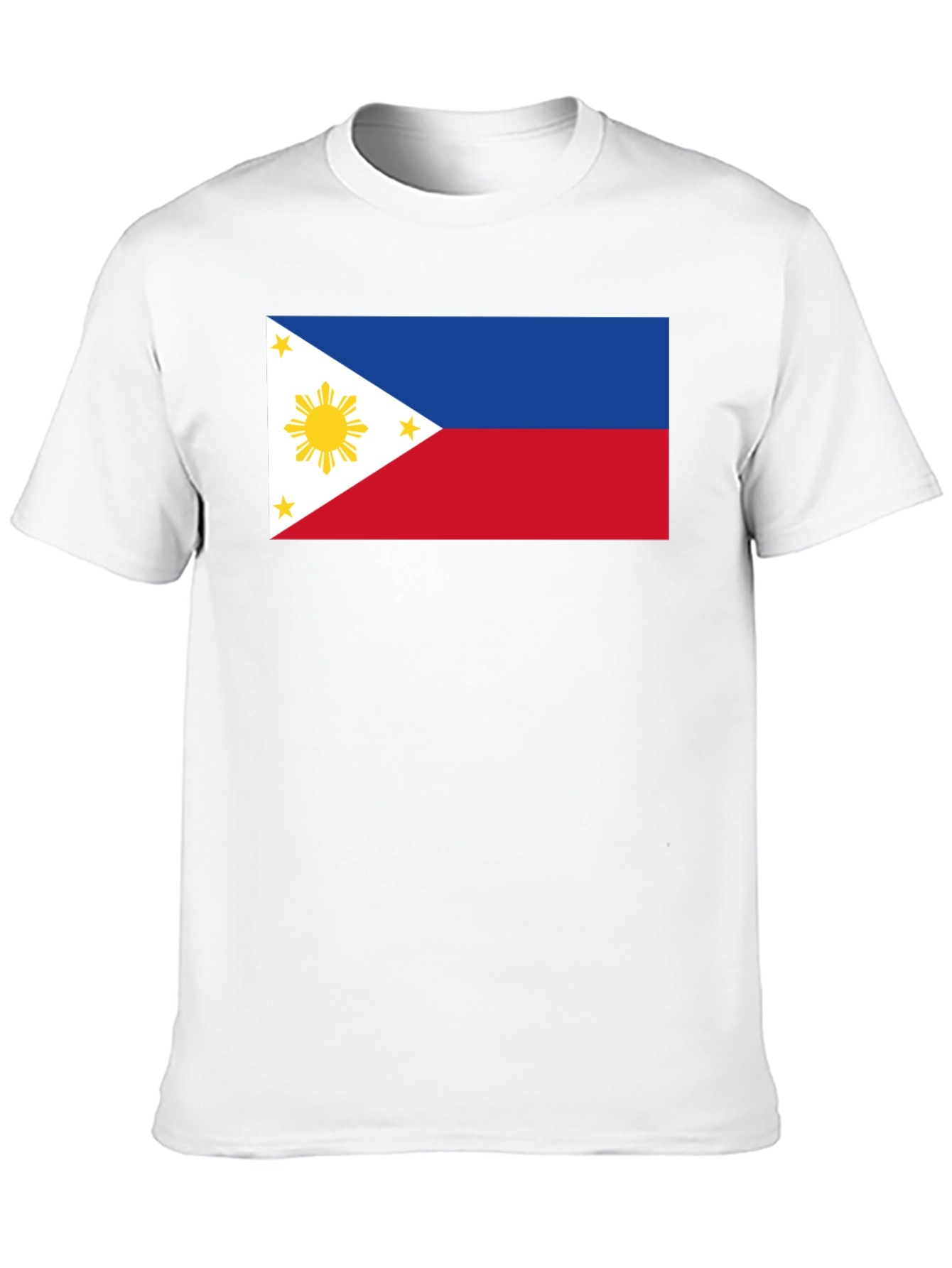 Philippine Flag Graphic Tee - Black