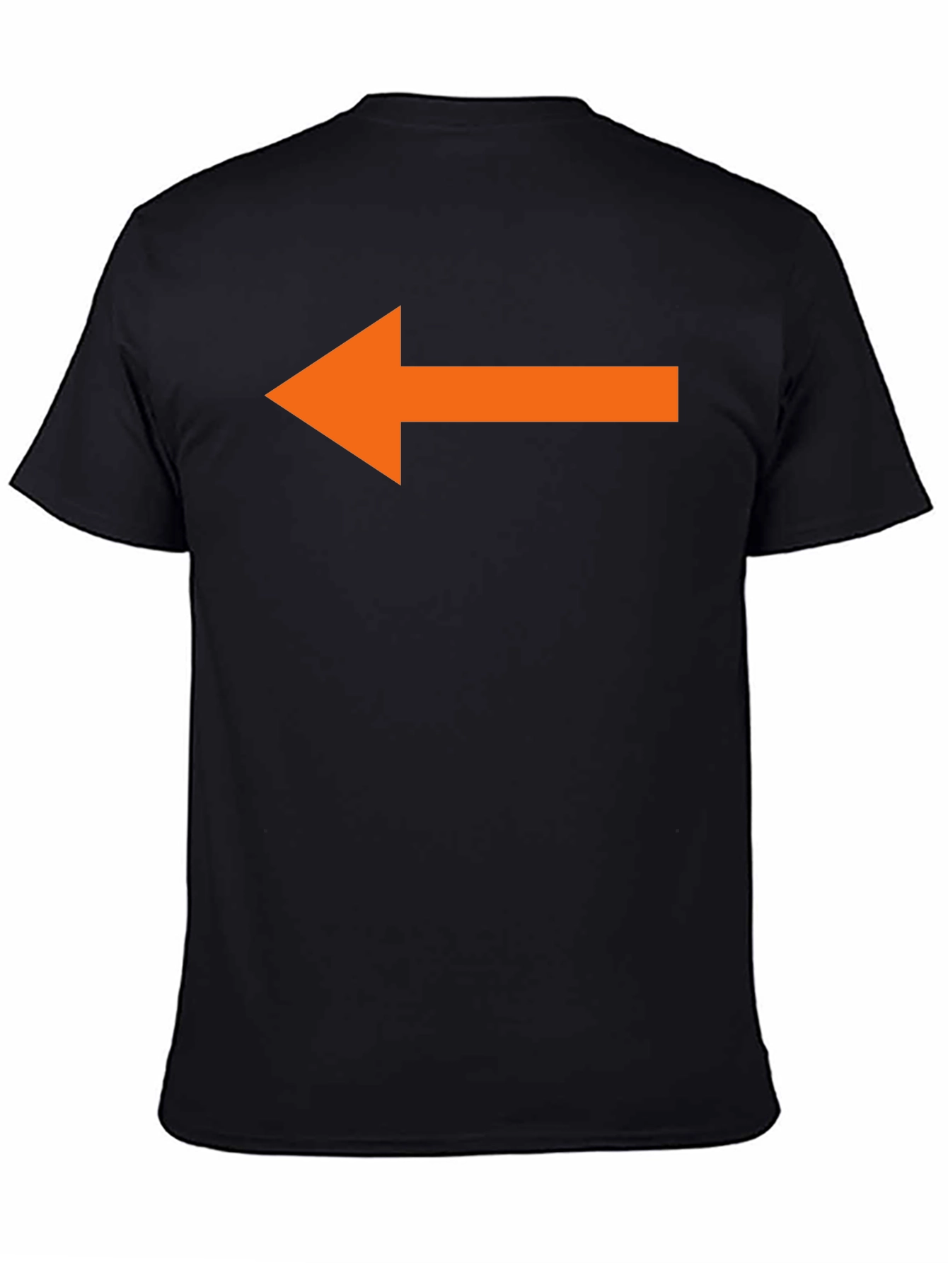 Left Arrow Black T-Shirt