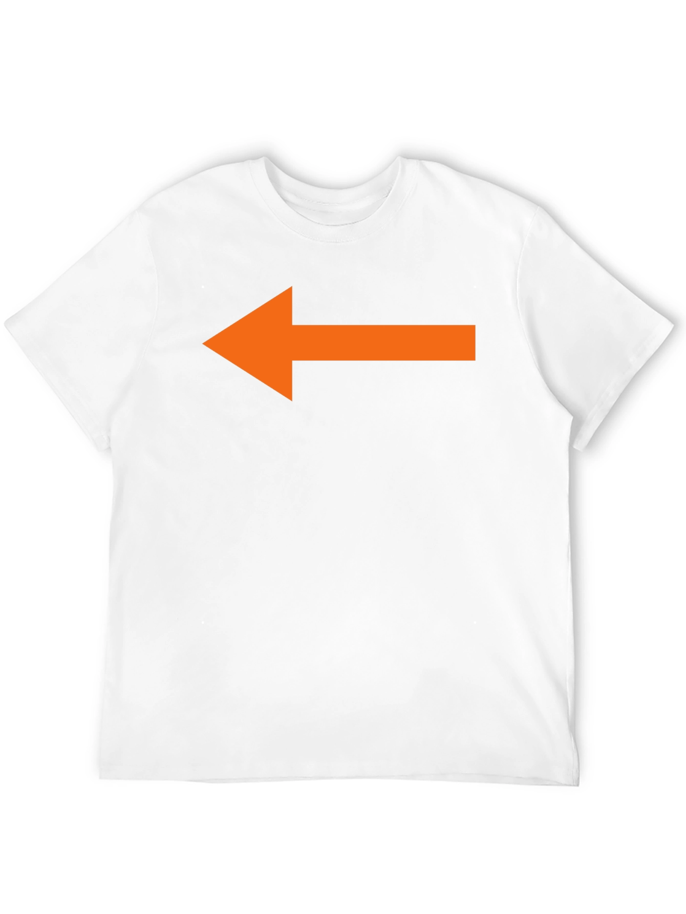 Left Arrow Black T-Shirt