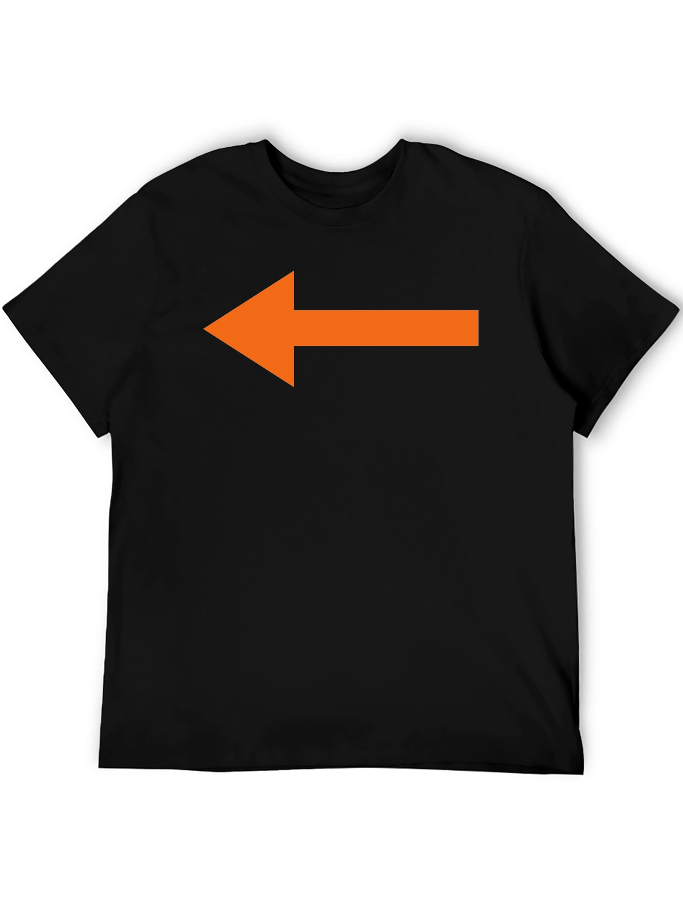 Left Arrow Black T-Shirt