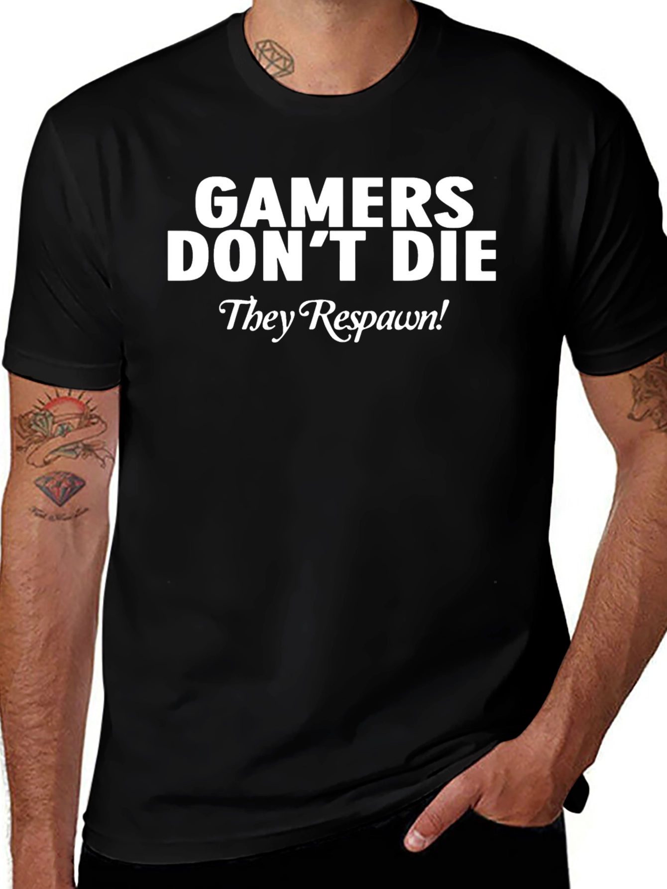 Gamers Dont Die T-Shirt
