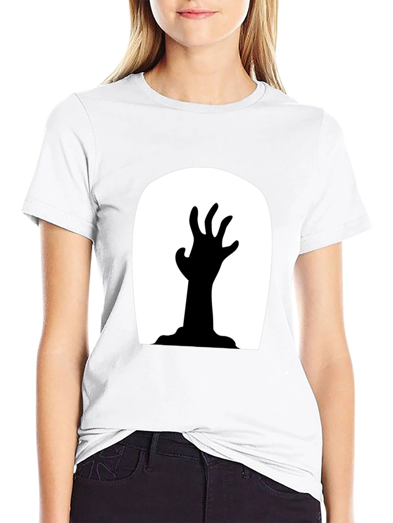 Zombie Hand T-Shirt - Halloween Graphic Tee