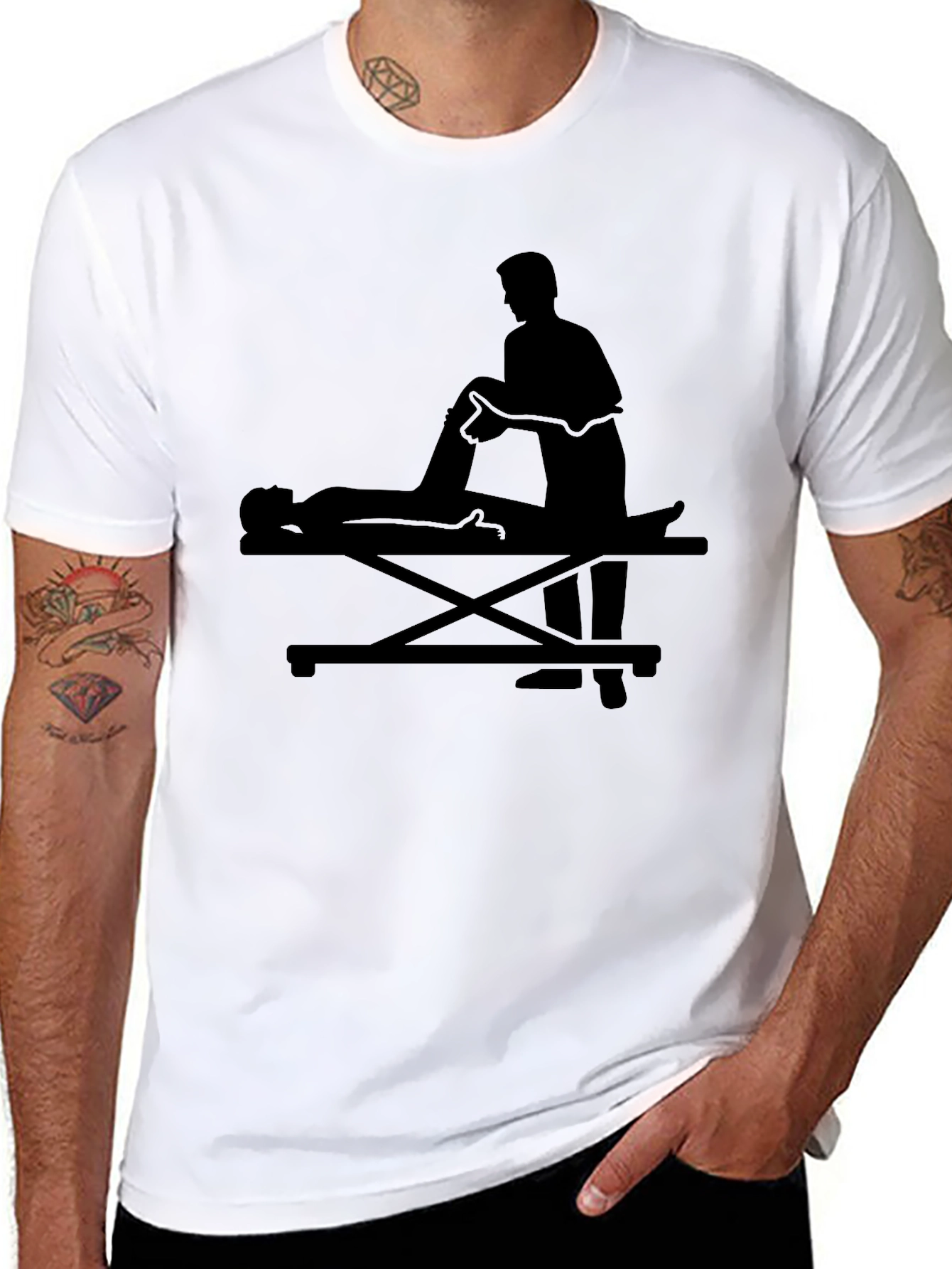 Chiropractor T-Shirt - Massage Therapy Tee