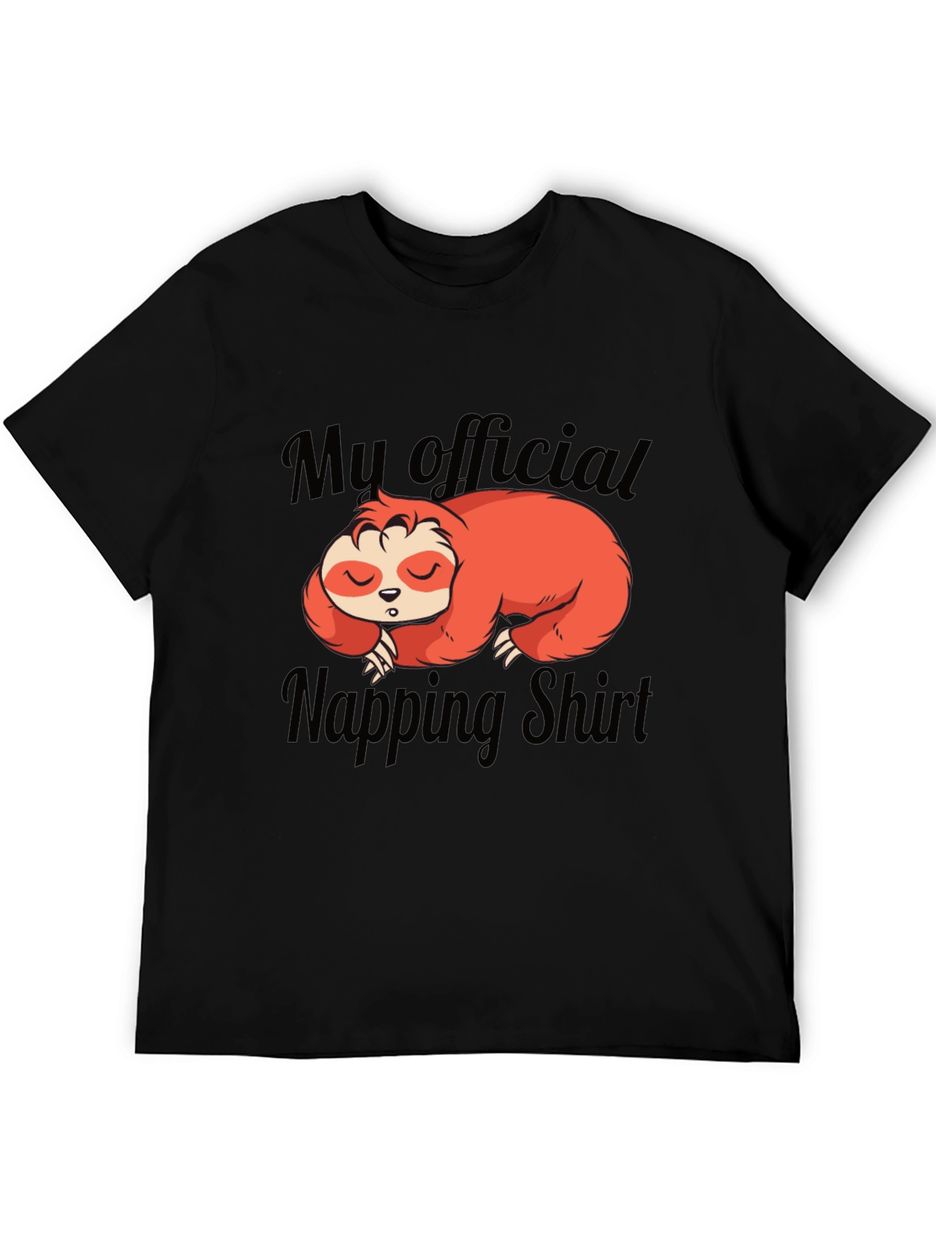 My Official Napping Shirt Sloth Graphic Tee