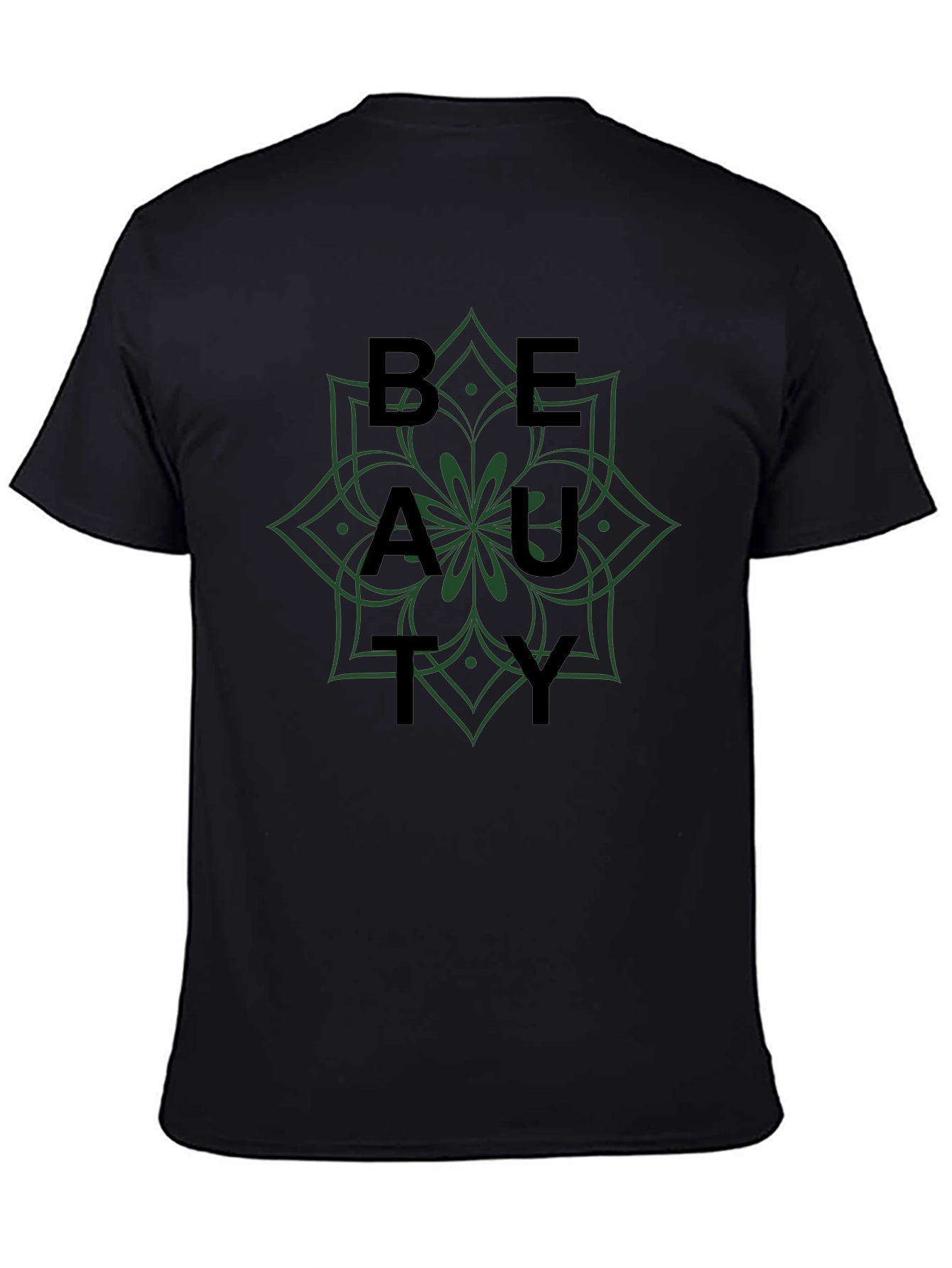 Beauty Mandala Graphic Tee - Stylish Comfort