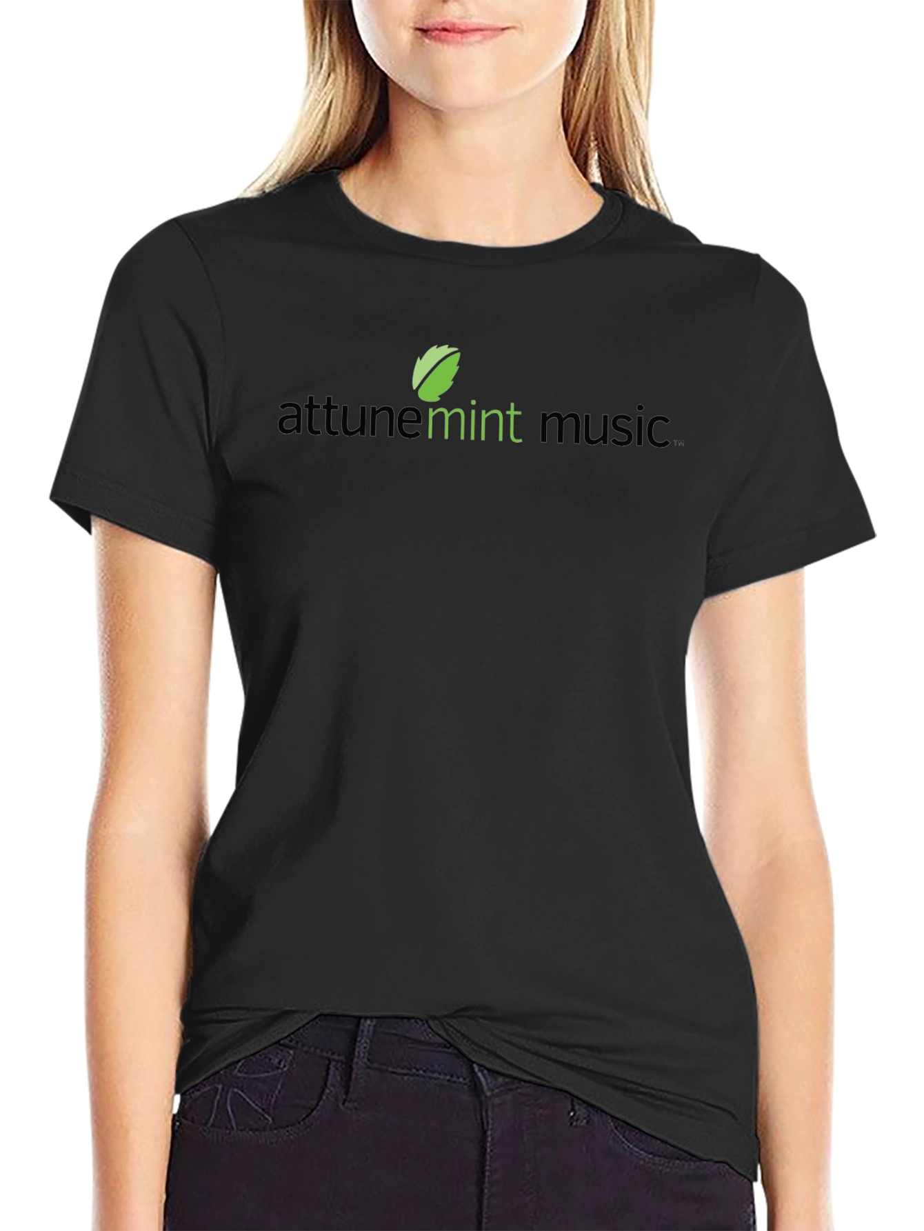 Attunemint Music Black T-Shirt