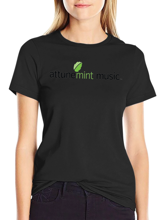 Attunemint Music Black T-Shirt