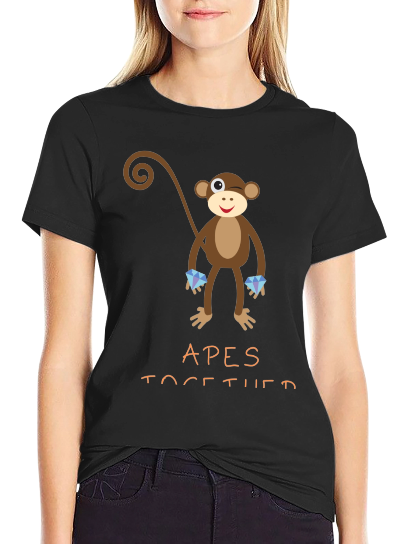 Apes Together Diamond Hands T-Shirt