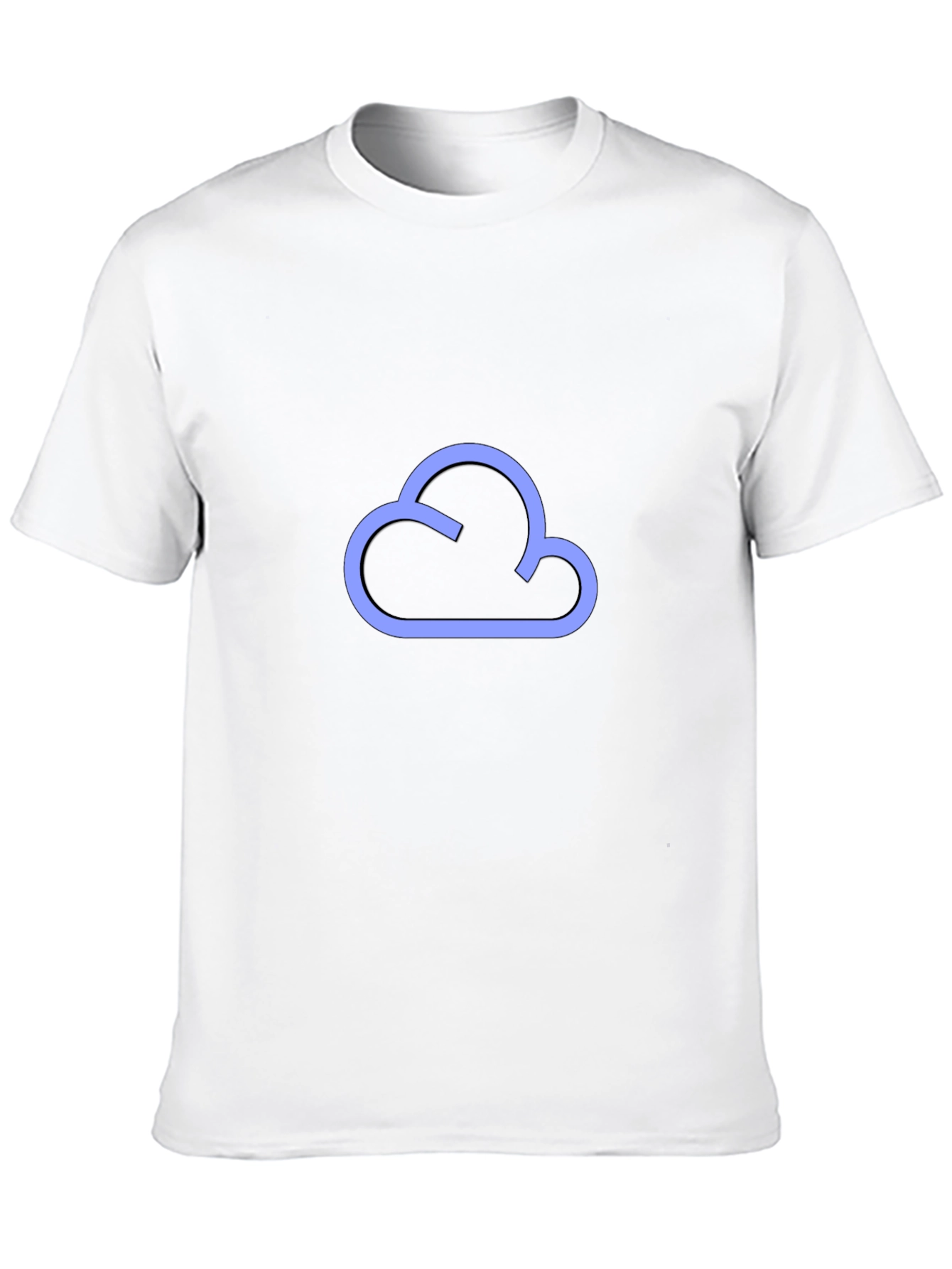 Black Cloud Graphic Tee - Modern Style