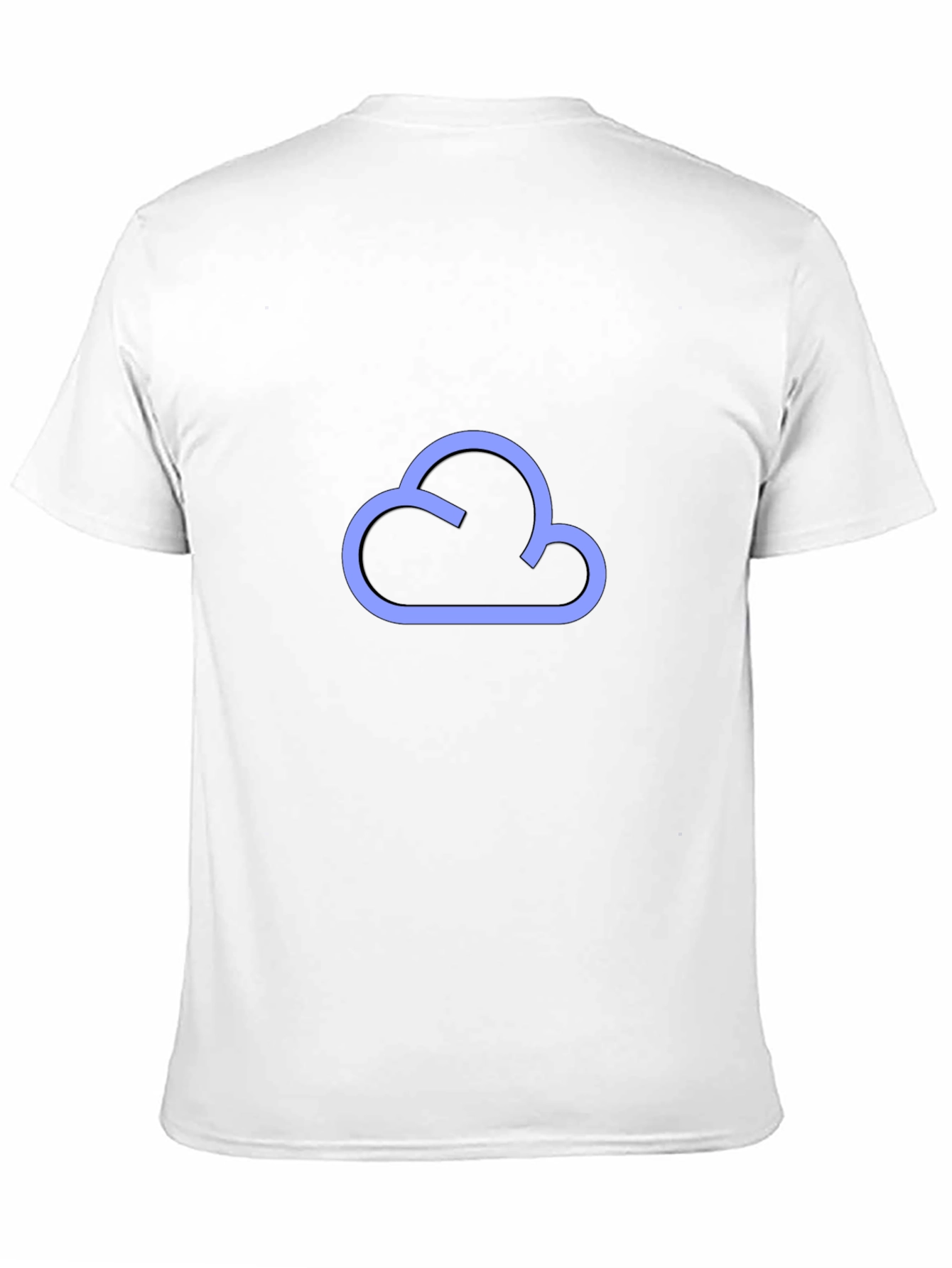 Black Cloud Graphic Tee - Modern Style