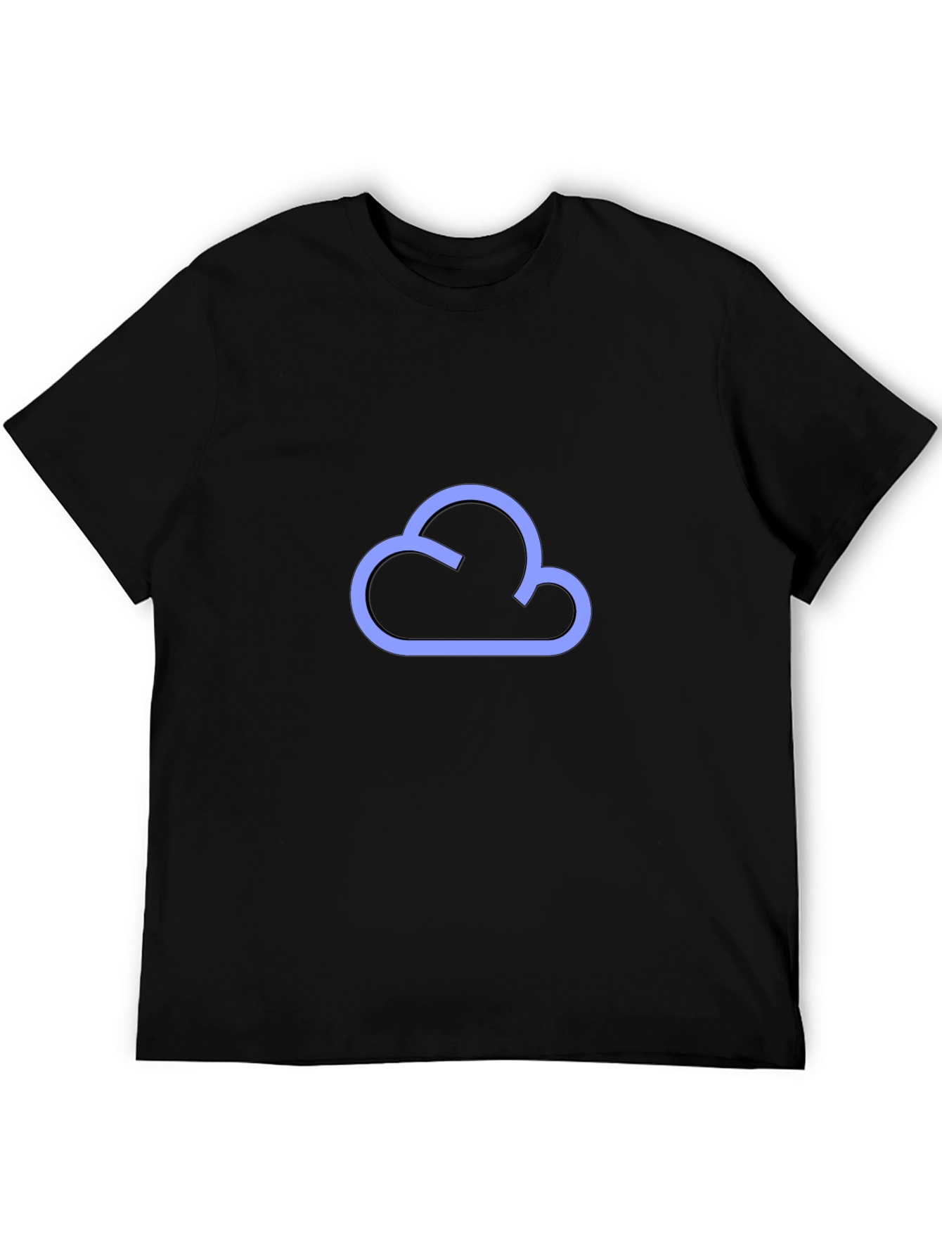 Black Cloud Graphic Tee - Modern Style