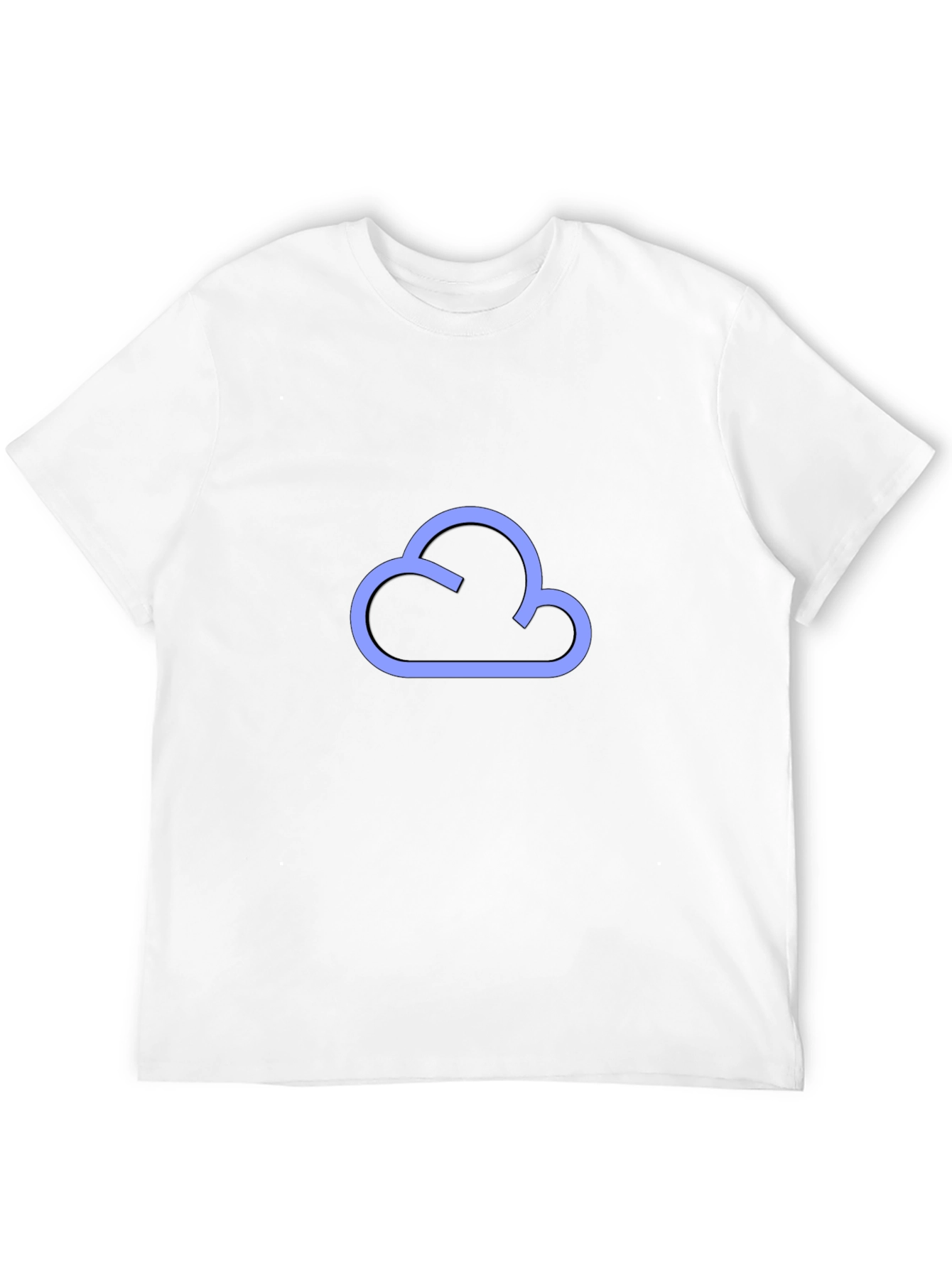 Black Cloud Graphic Tee - Modern Style