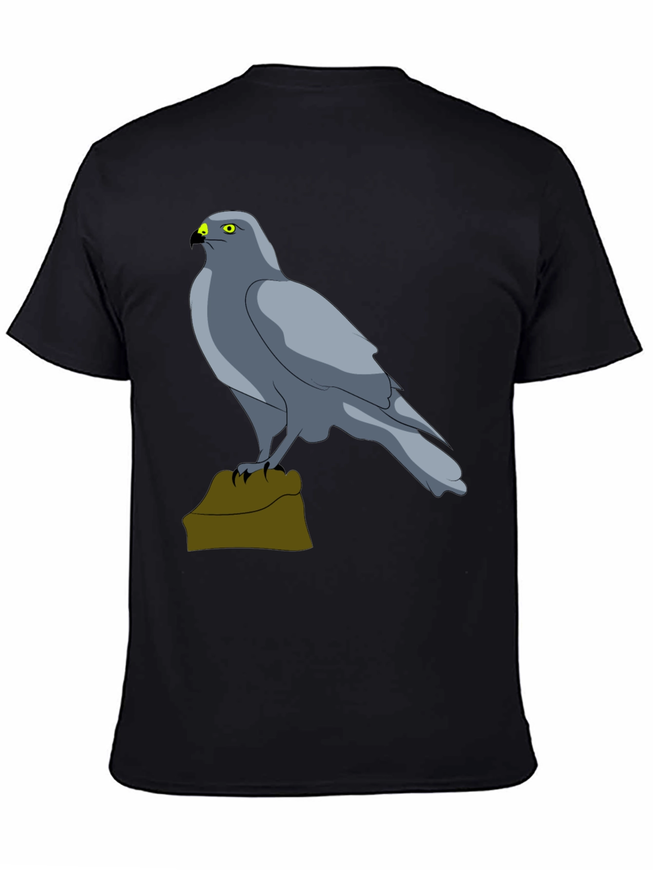 Cool Bird Graphic Tee - Mens Black T-Shirt